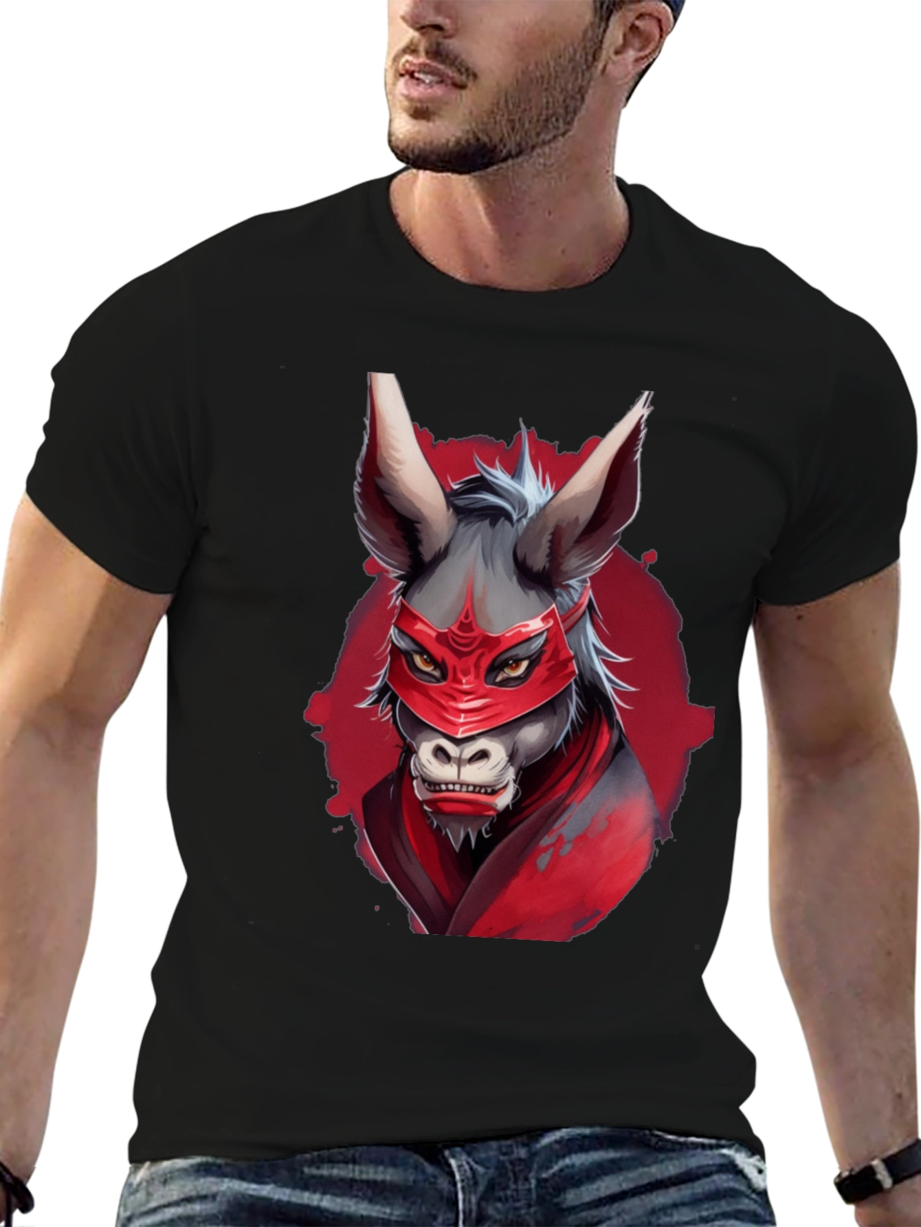 Ninja Donkey T-Shirt - Unique Graphic Tee