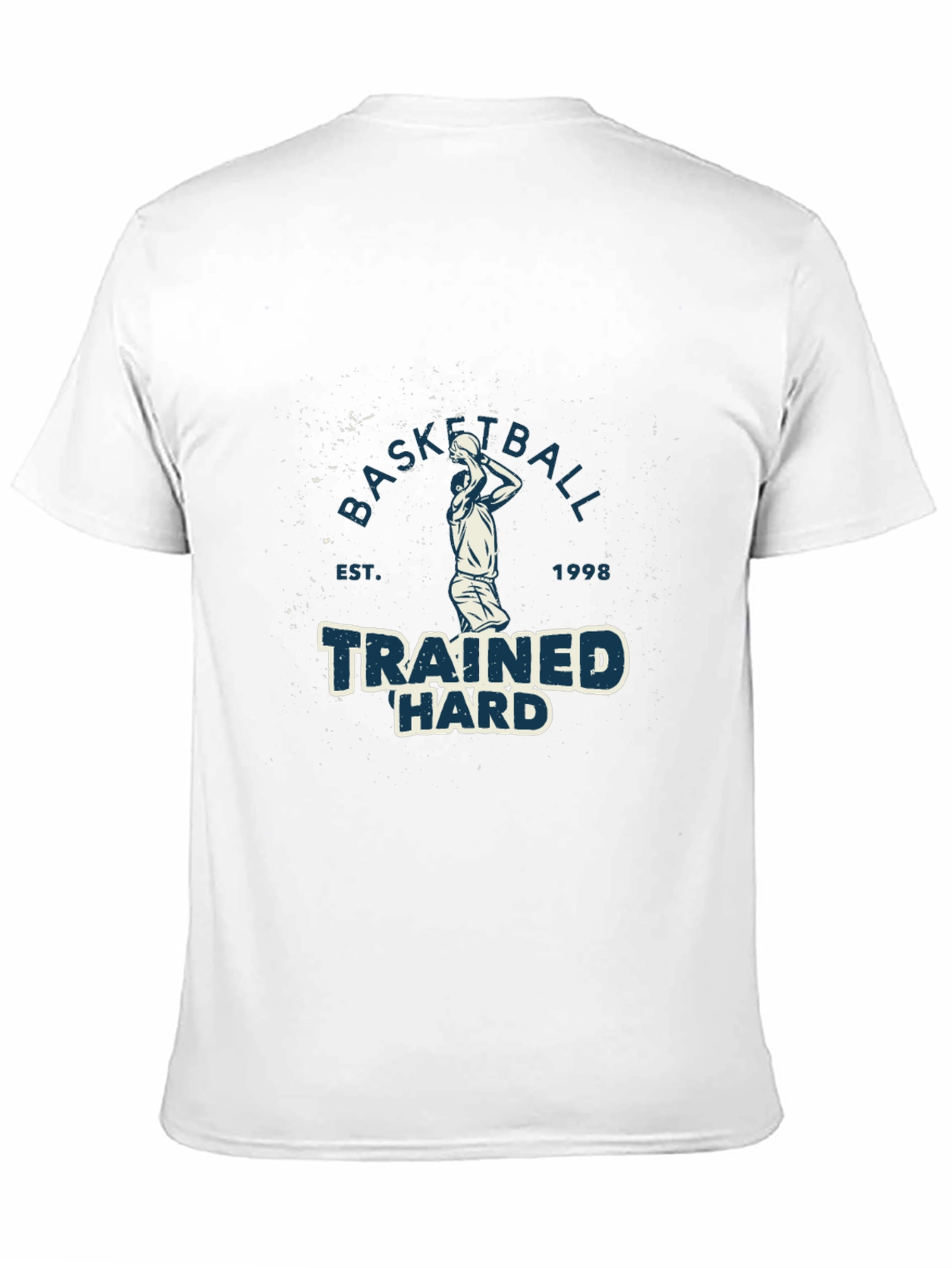 Basketball Trained Hard Graphic T-Shirt
