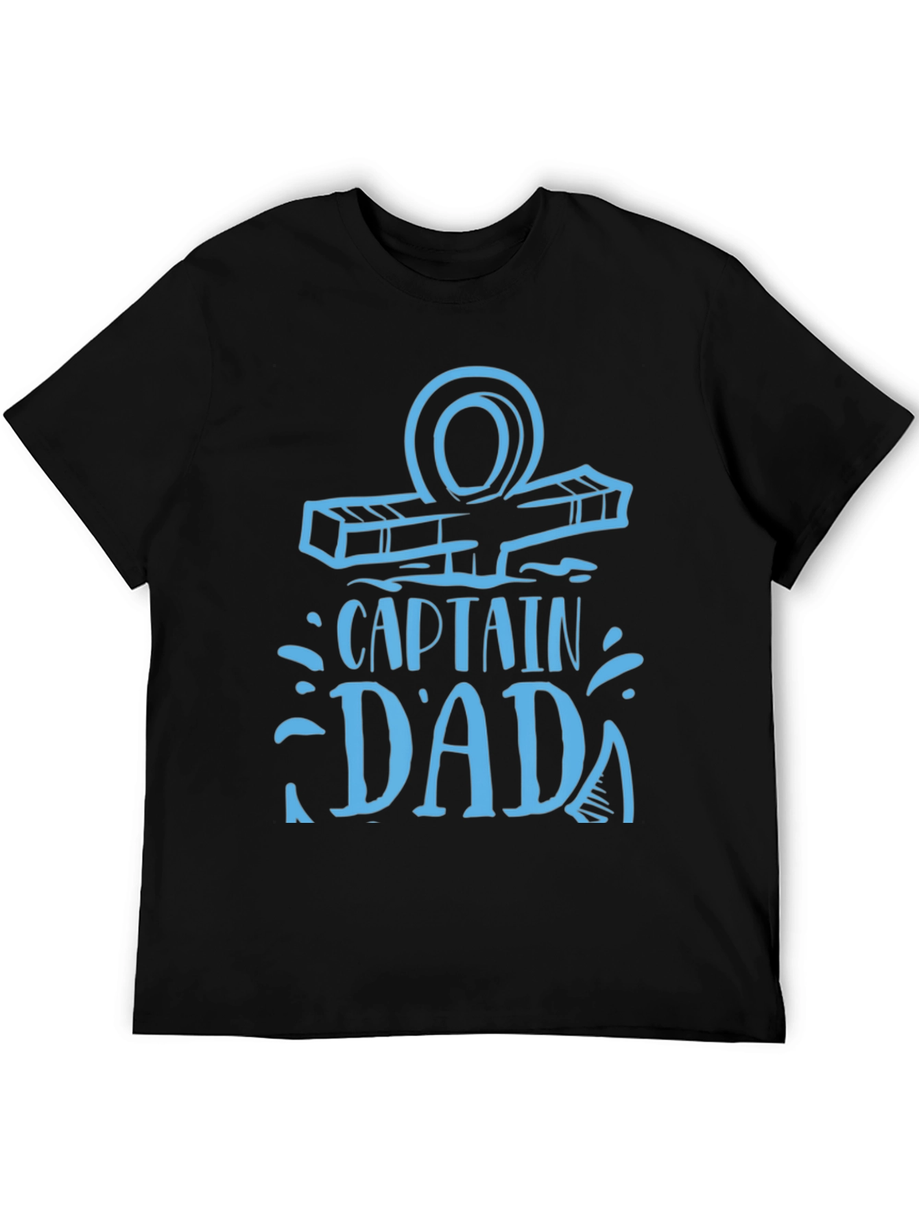Captain Dada Black Graphic Tee
