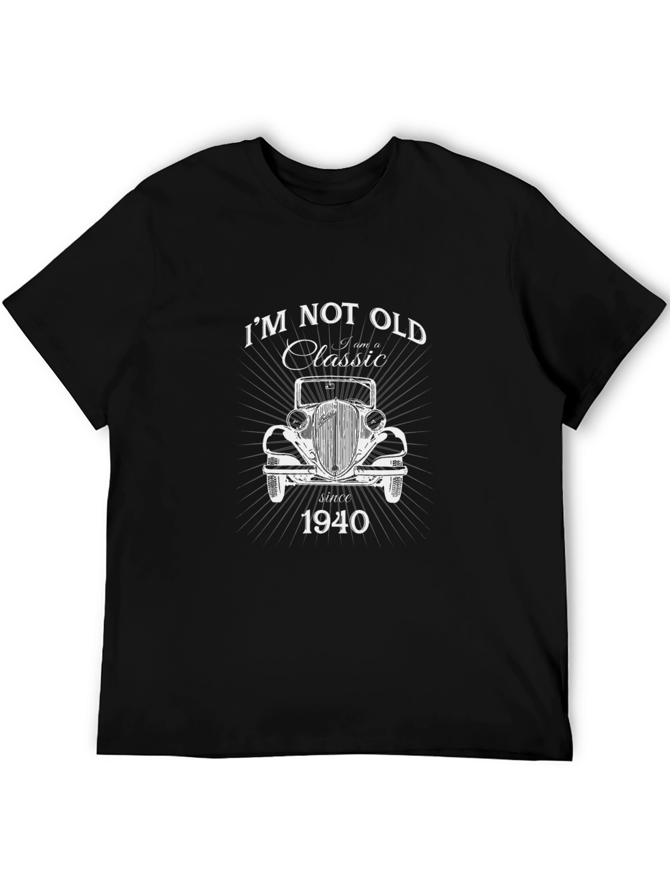 Classic 1940 Car Graphic T-Shirt