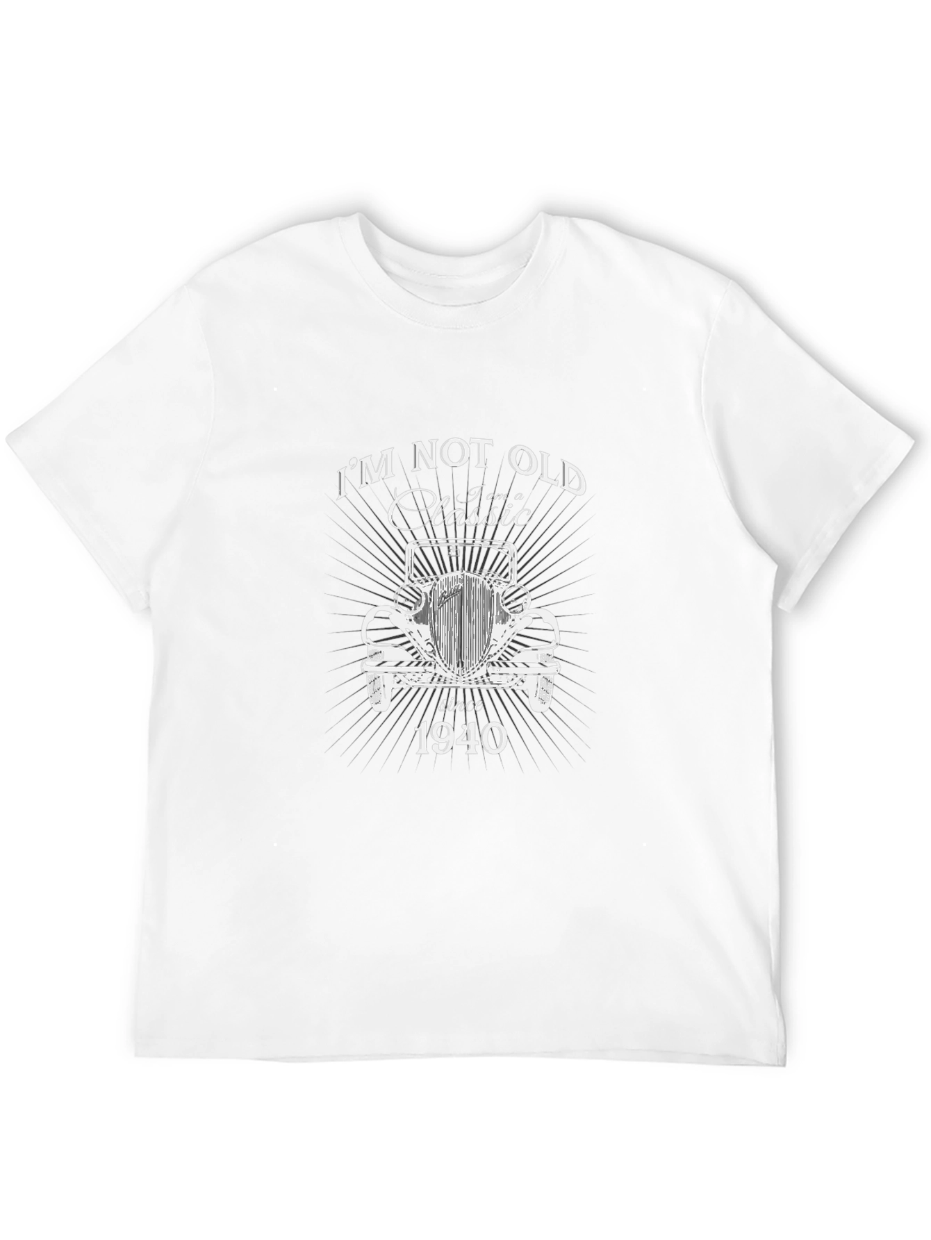 Classic 1940 Car Graphic T-Shirt