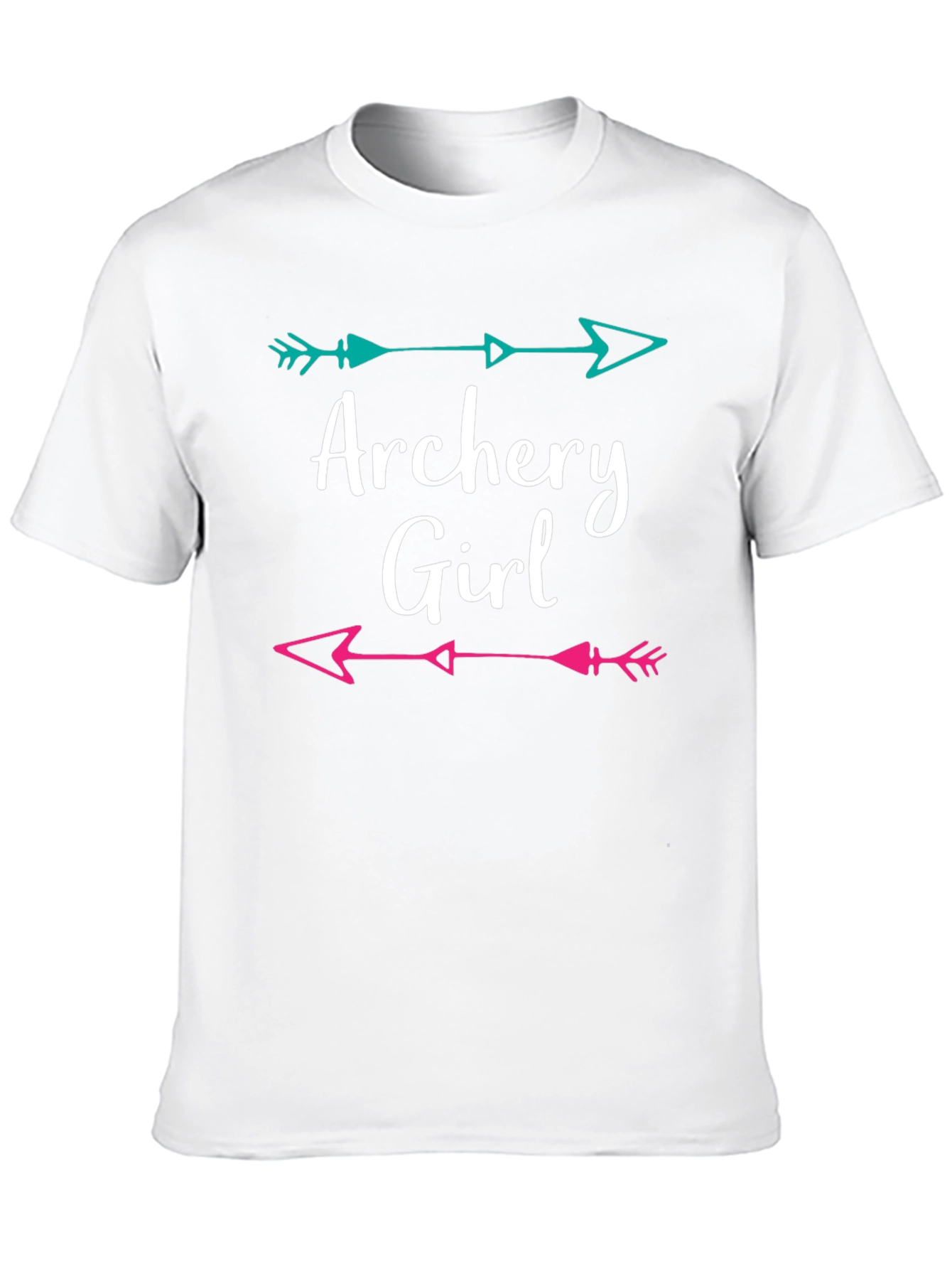 Archery Girl Arrow Graphic T-Shirt