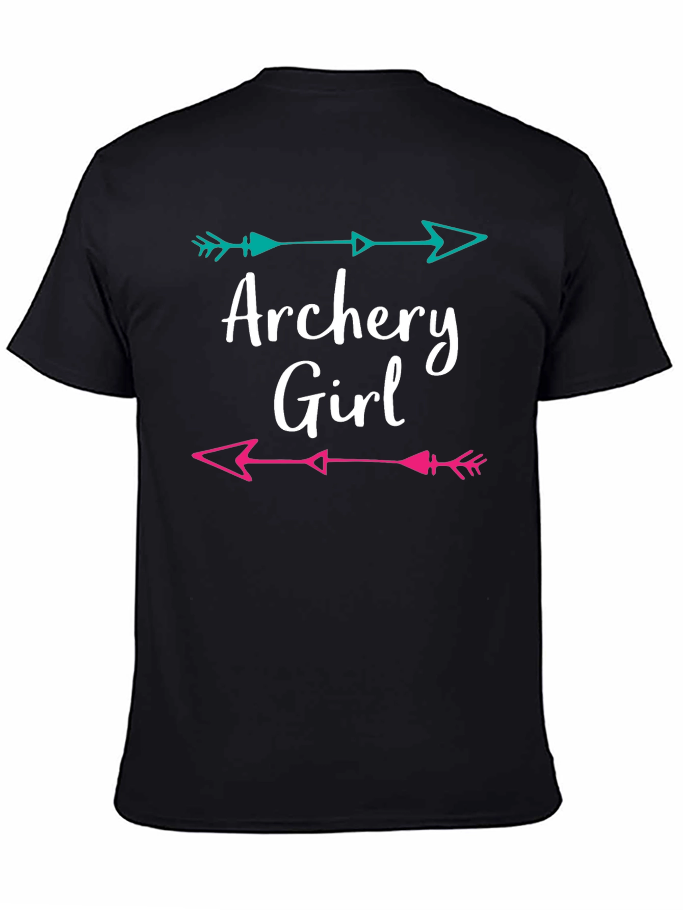 Archery Girl Arrow Graphic T-Shirt
