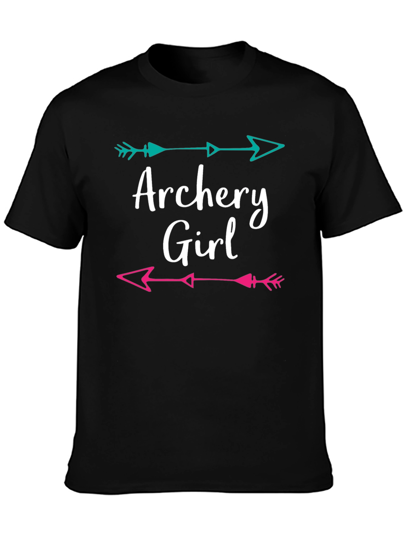 Archery Girl Arrow Graphic T-Shirt