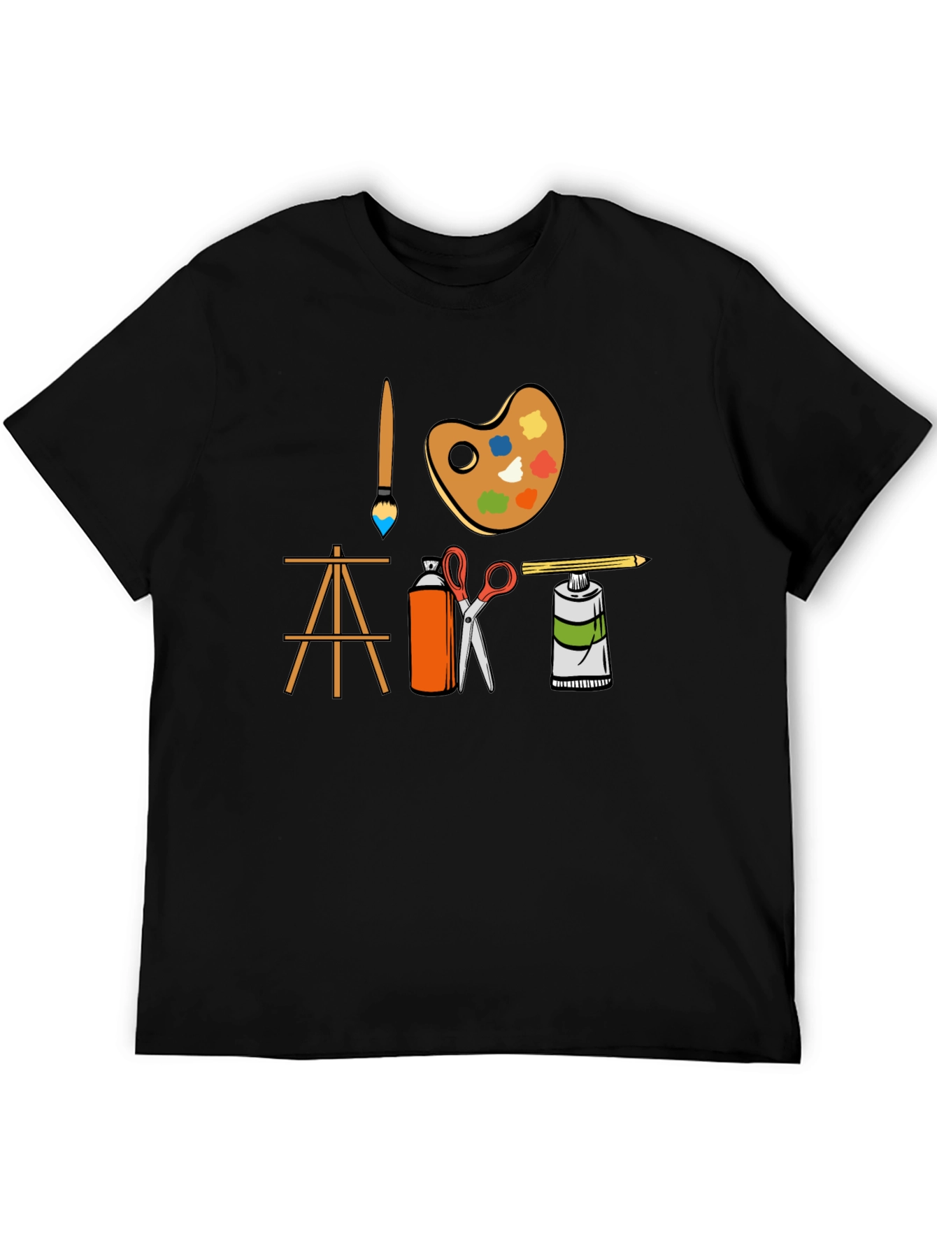 Artists Tools Graphic T-Shirt - Creative Arts Design