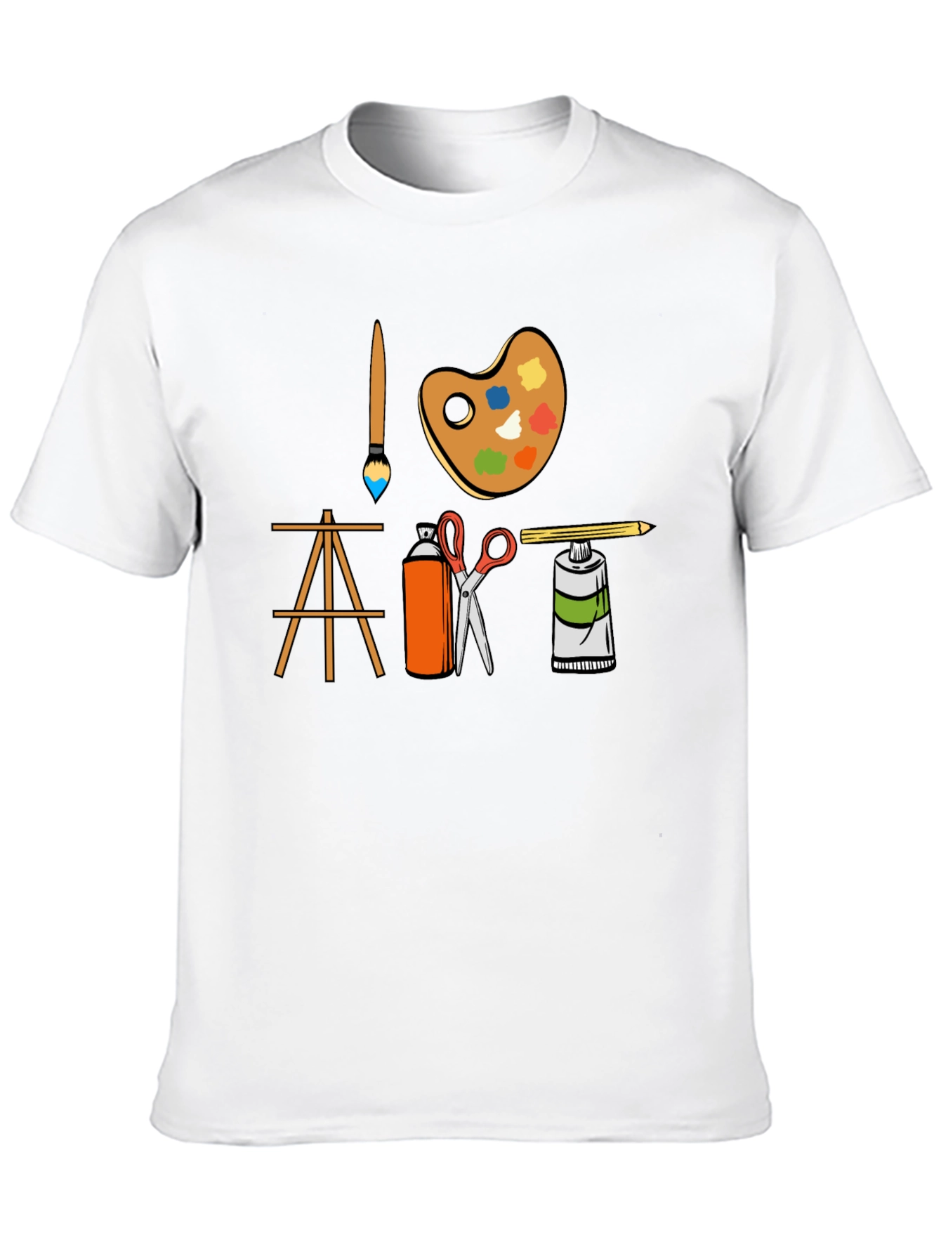 Artists Tools Graphic T-Shirt - Creative Arts Design