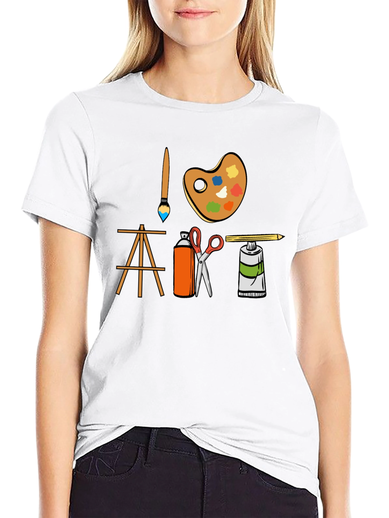 Artists Tools Graphic T-Shirt - Creative Arts Design