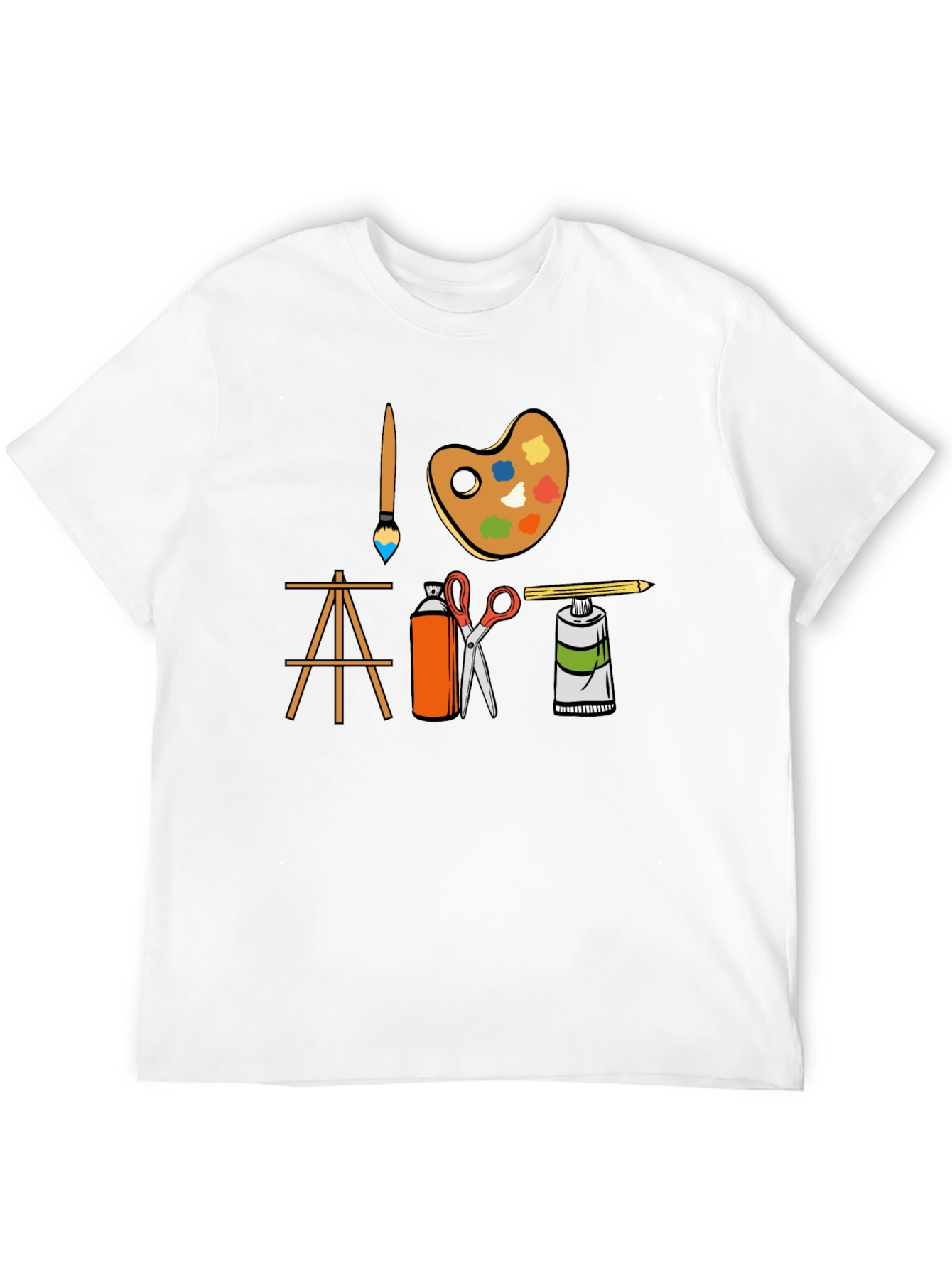 Artists Tools Graphic T-Shirt - Creative Arts Design