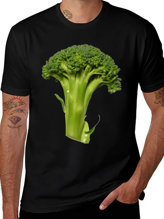 Broccoli Graphic Tee - Fresh Vegetable Shirt