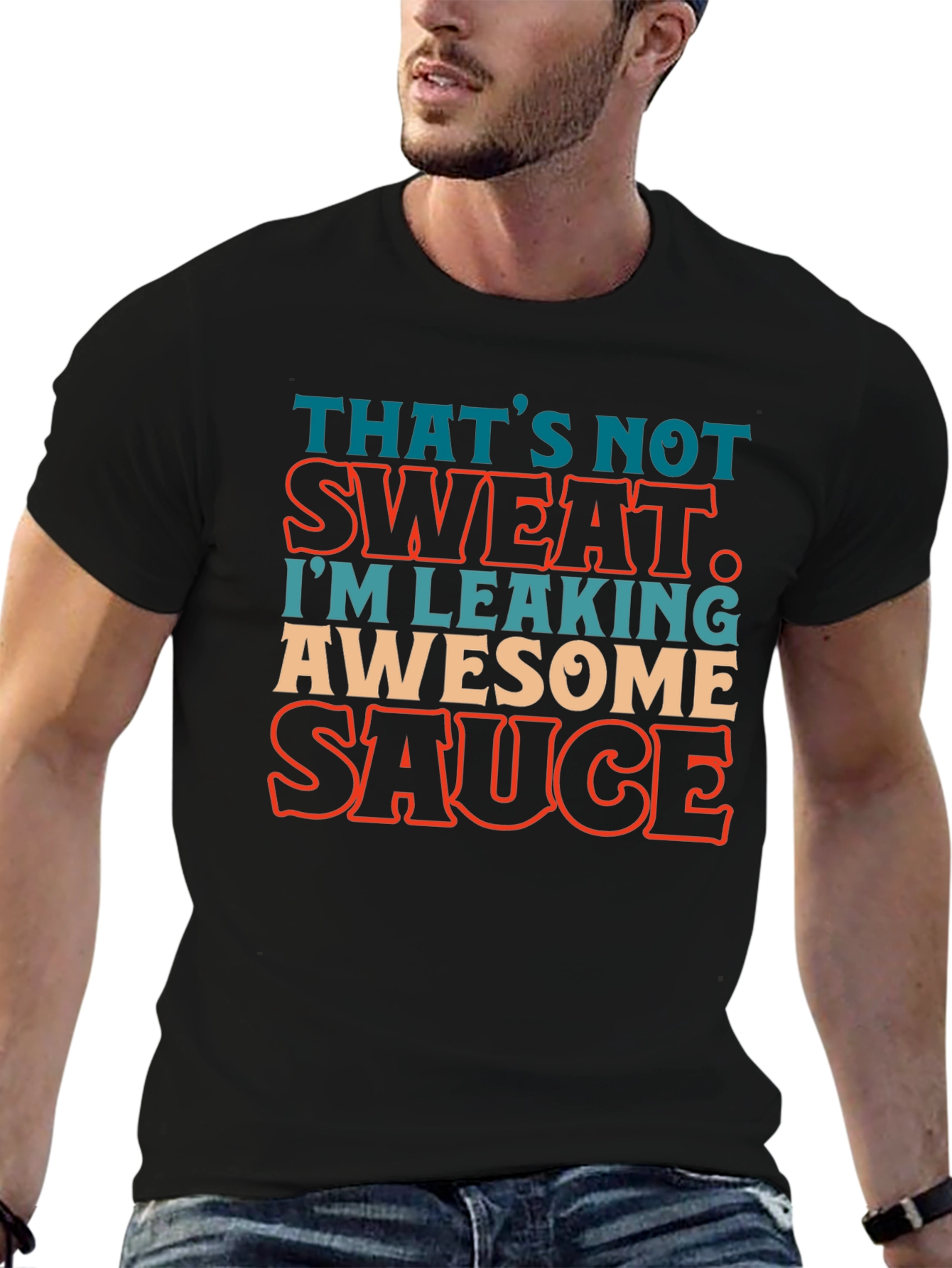 Awesome Sauce Leaking Graphic T-Shirt
