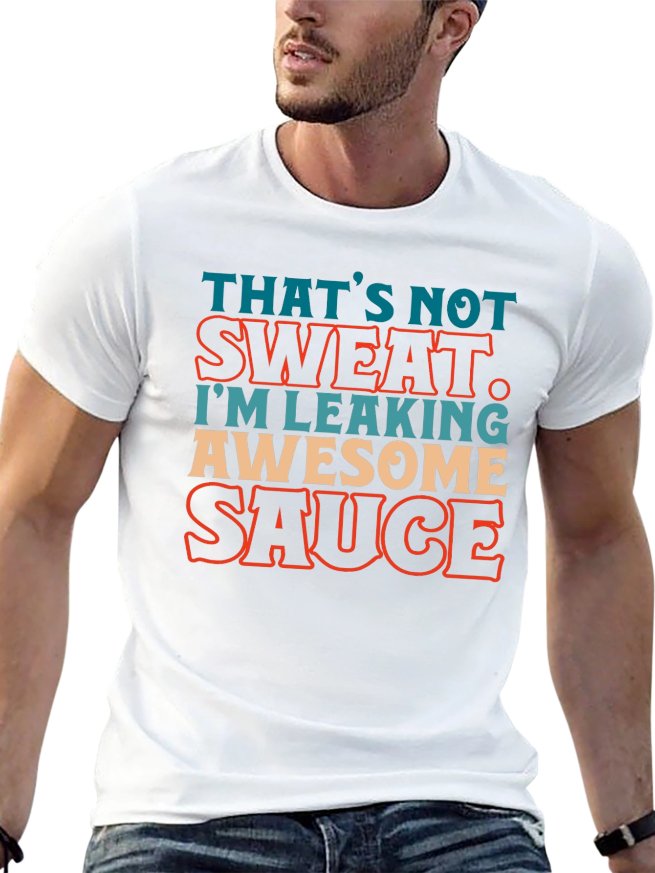 Awesome Sauce Leaking Graphic T-Shirt
