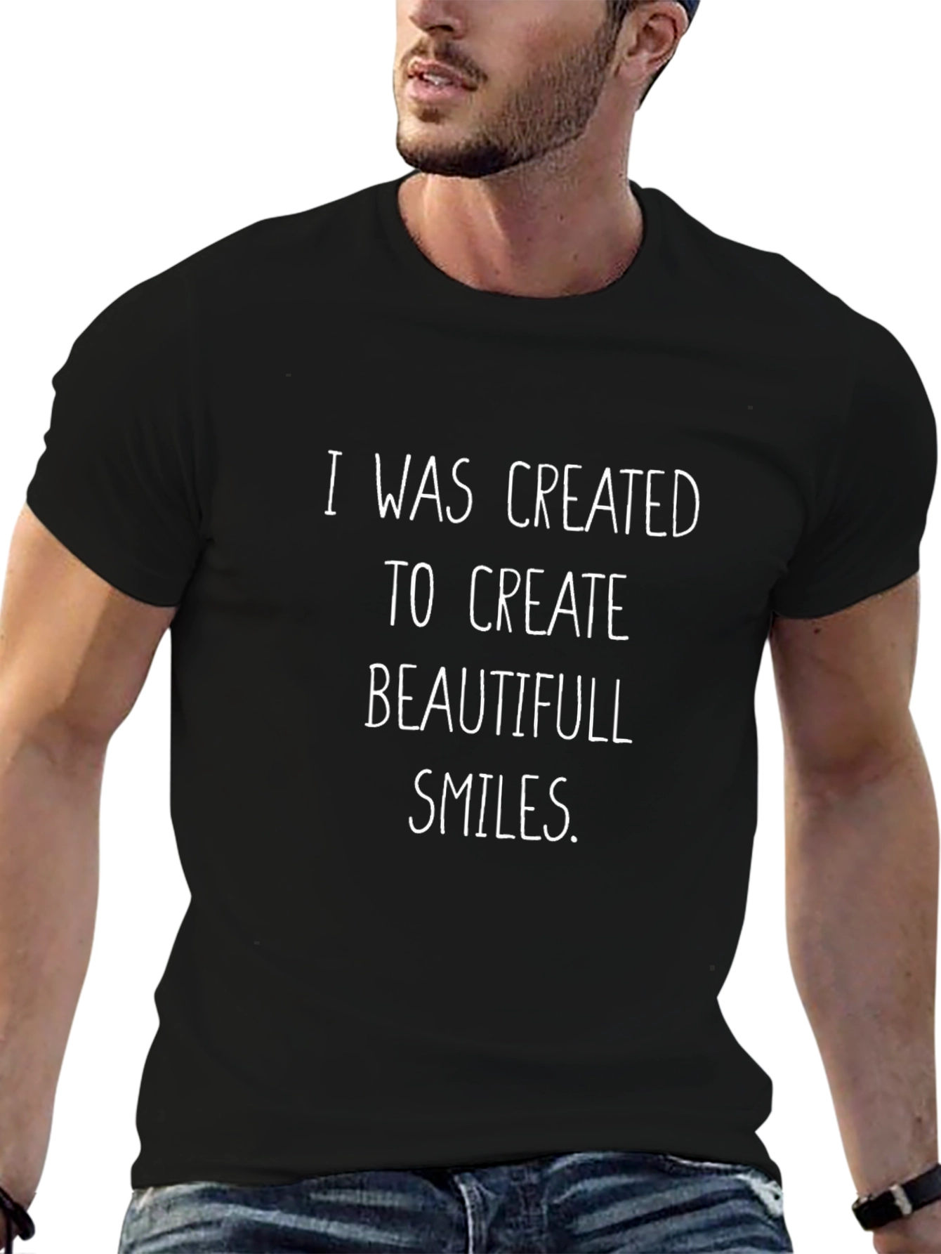 Create Beautiful Smiles Graphic Tee Shirt