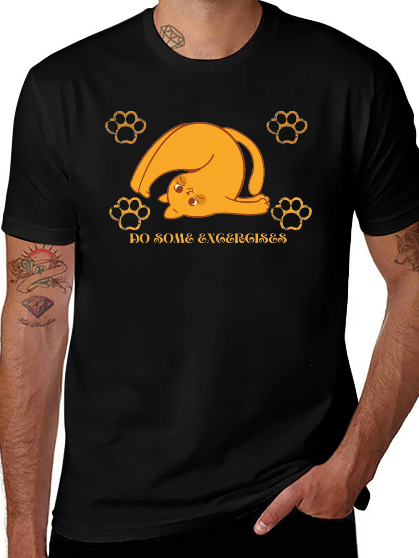Do Some Exer-chaises Cat T-Shirt