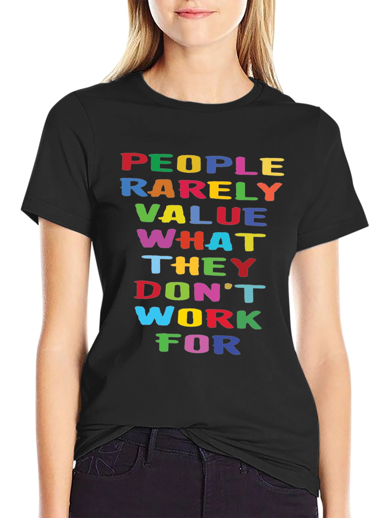 Motivational Quote Graphic T-Shirt
