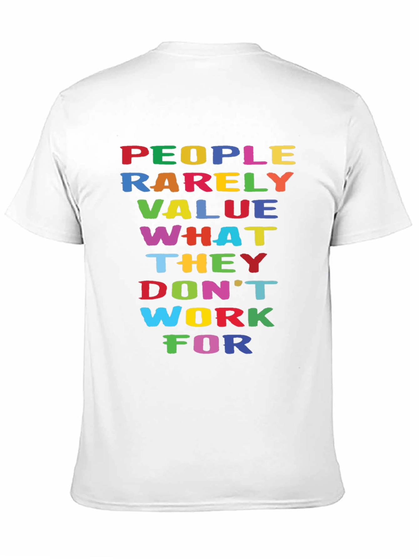 Motivational Quote Graphic T-Shirt