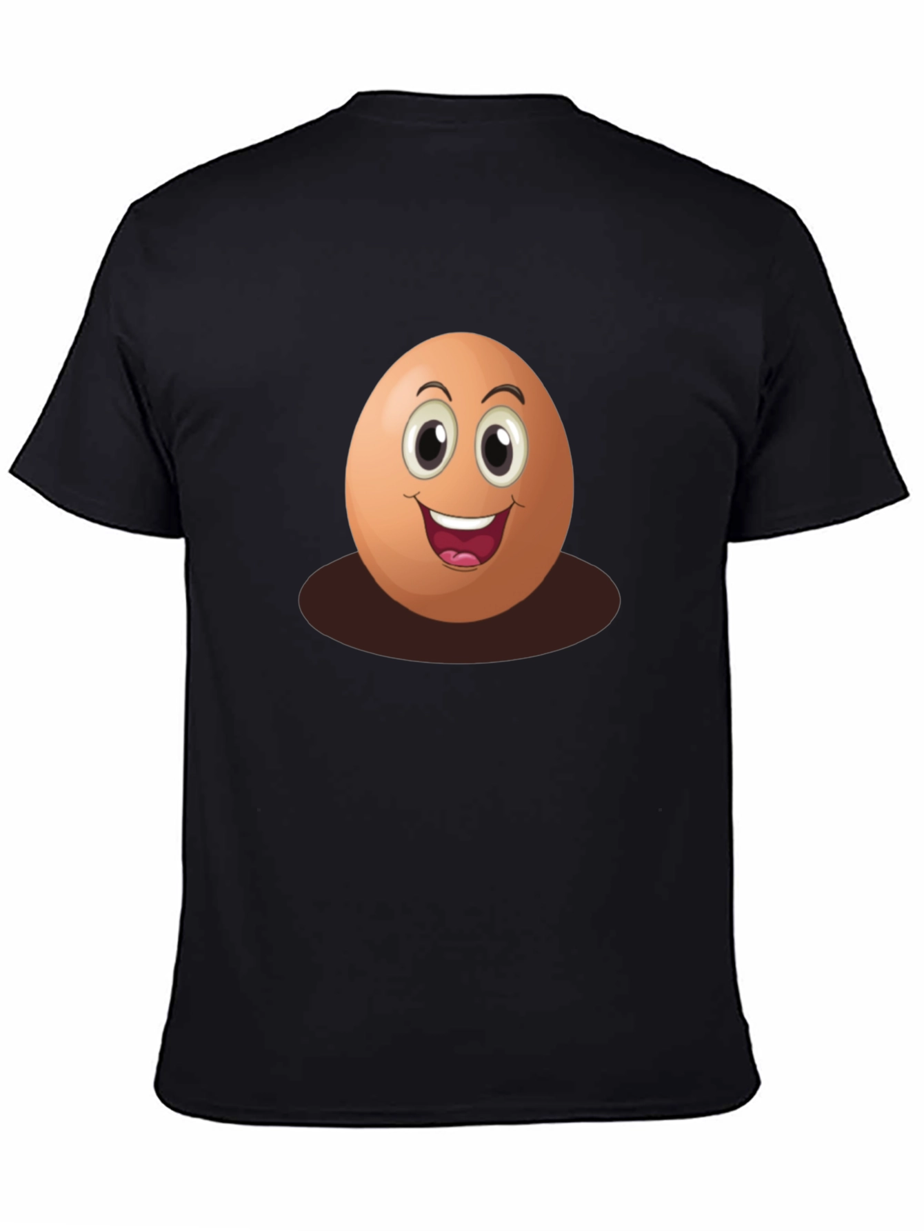 Funny Egg Cartoon Graphic T-Shirt