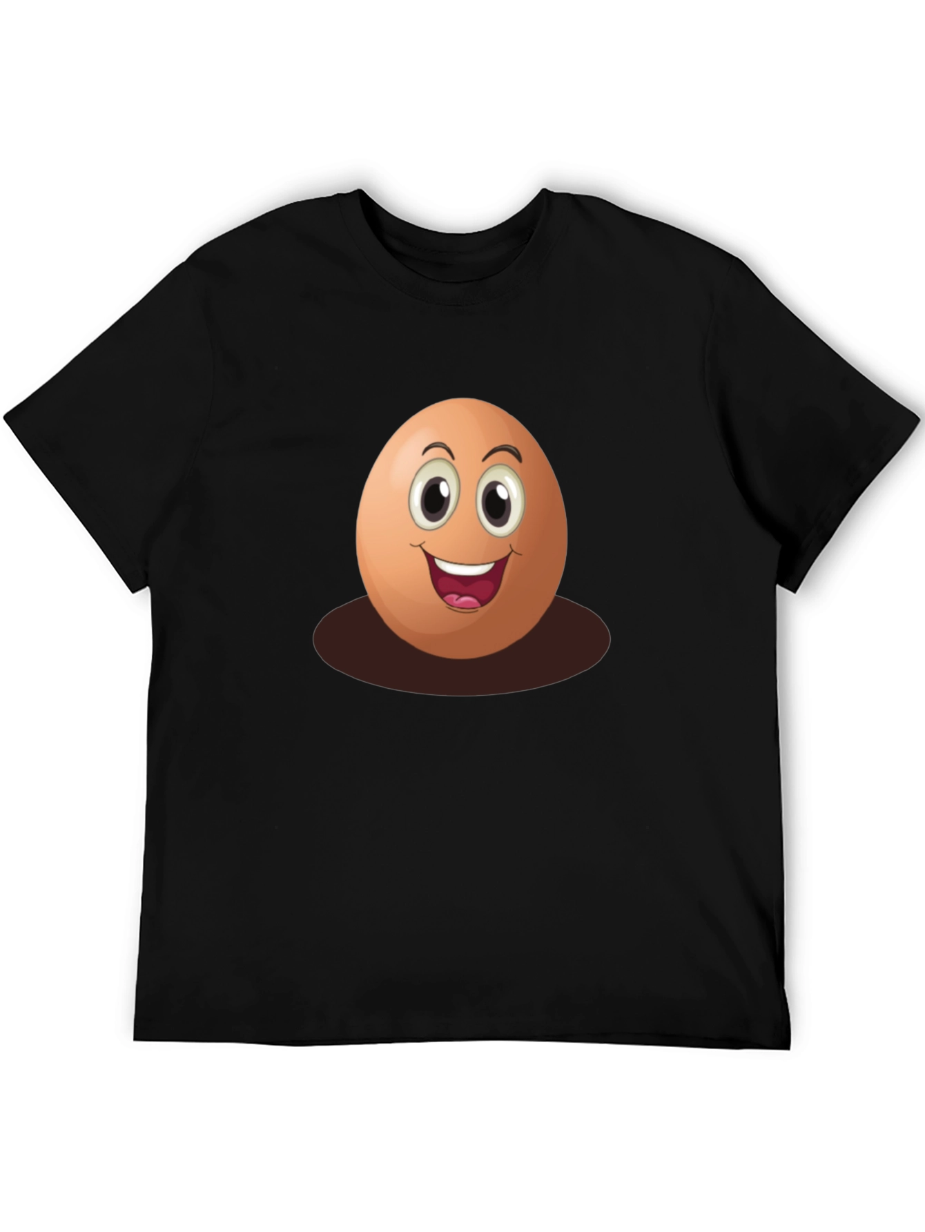Funny Egg Cartoon Graphic T-Shirt