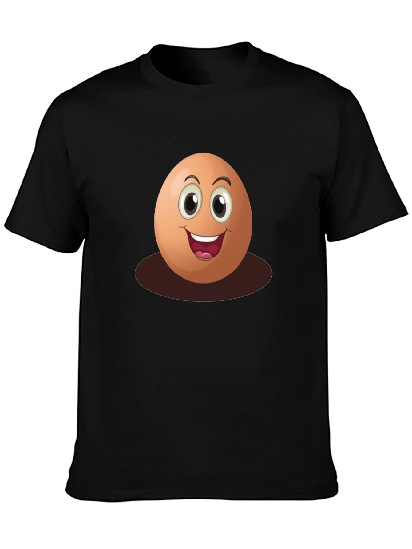 Funny Egg Cartoon Graphic T-Shirt
