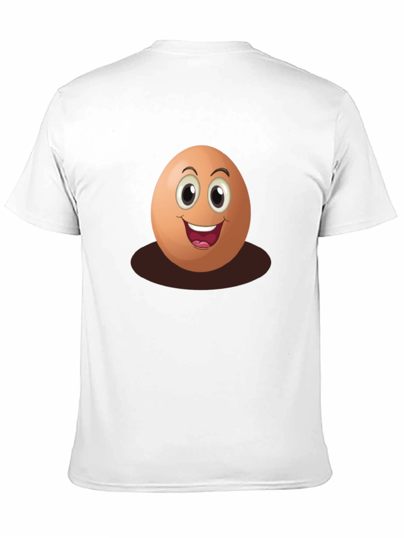 Funny Egg Cartoon Graphic T-Shirt