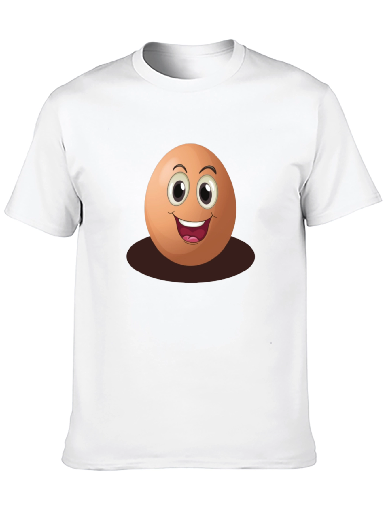 Funny Egg Cartoon Graphic T-Shirt