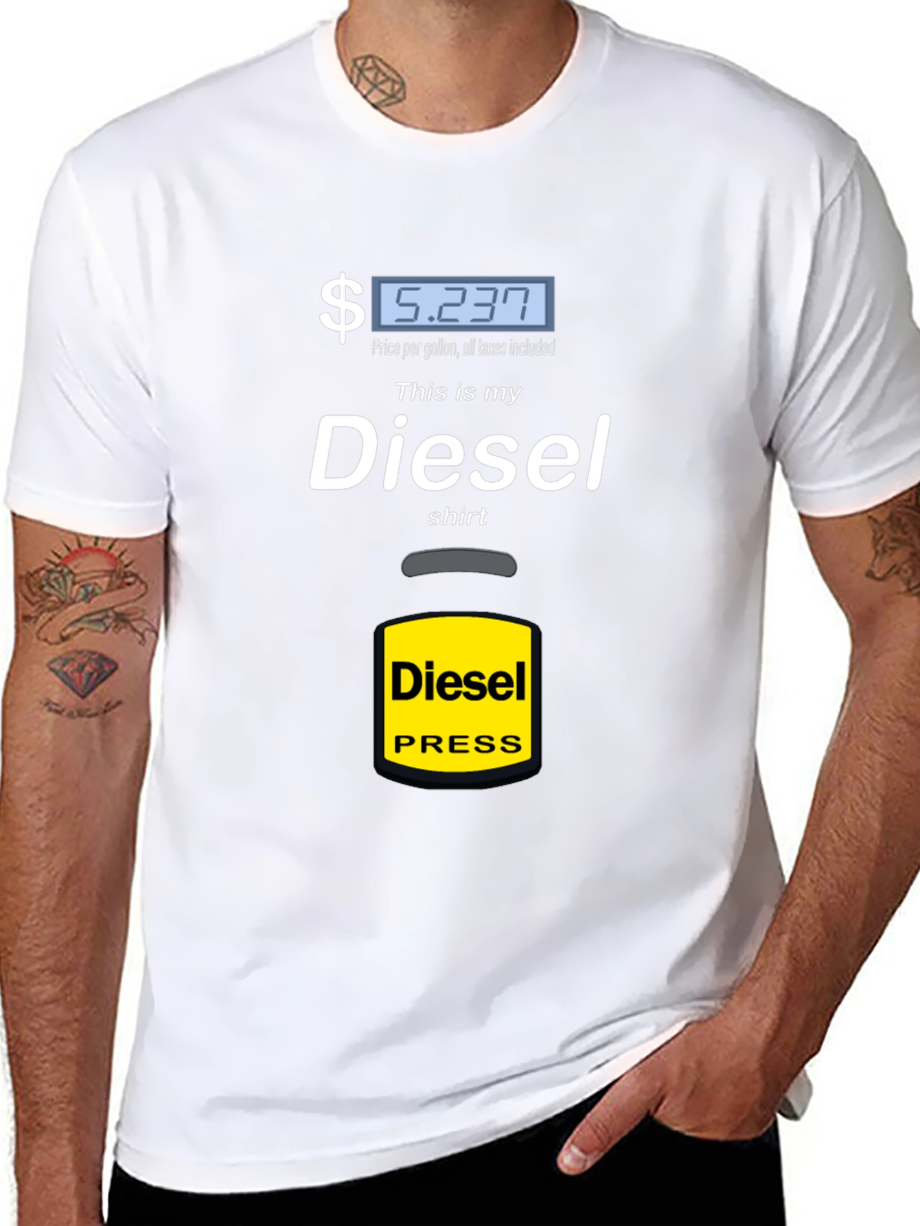 Diesel Shirt - Funny Gas Price Tee