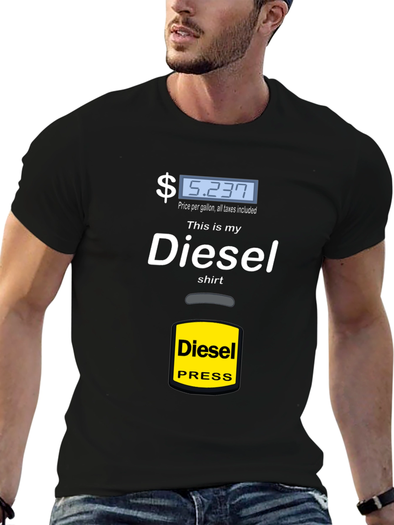 Diesel Shirt - Funny Gas Price Tee