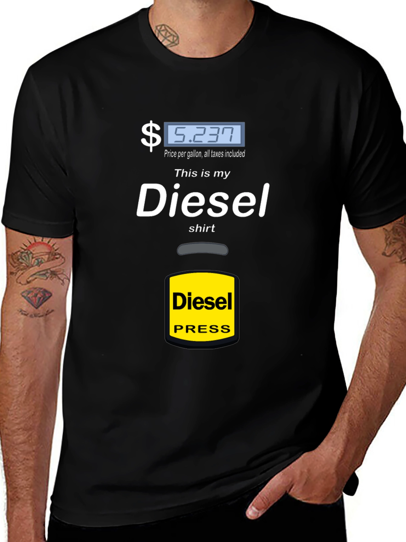 Diesel Shirt - Funny Gas Price Tee