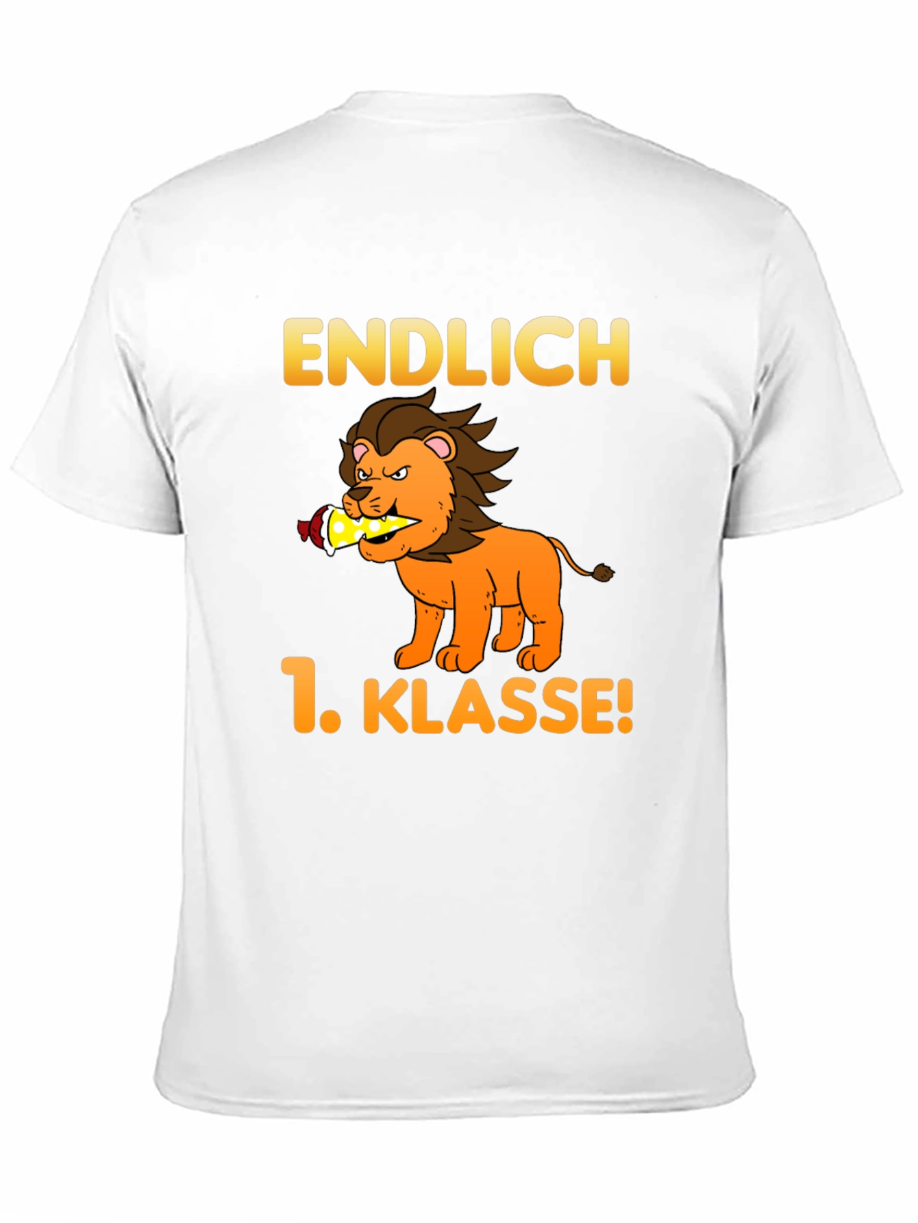 Endlich 1. Klasse! Lion Graphic T-Shirt