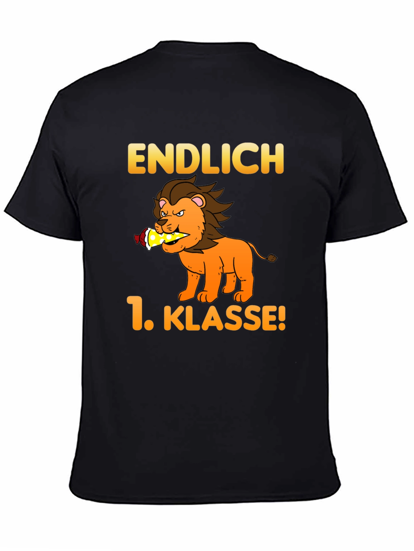 Endlich 1. Klasse! Lion Graphic T-Shirt