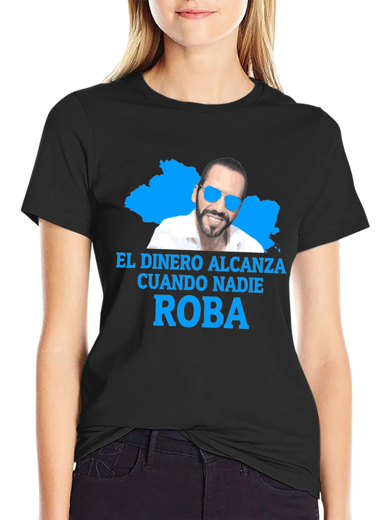 Nayib Bukele No Steal T-Shirt