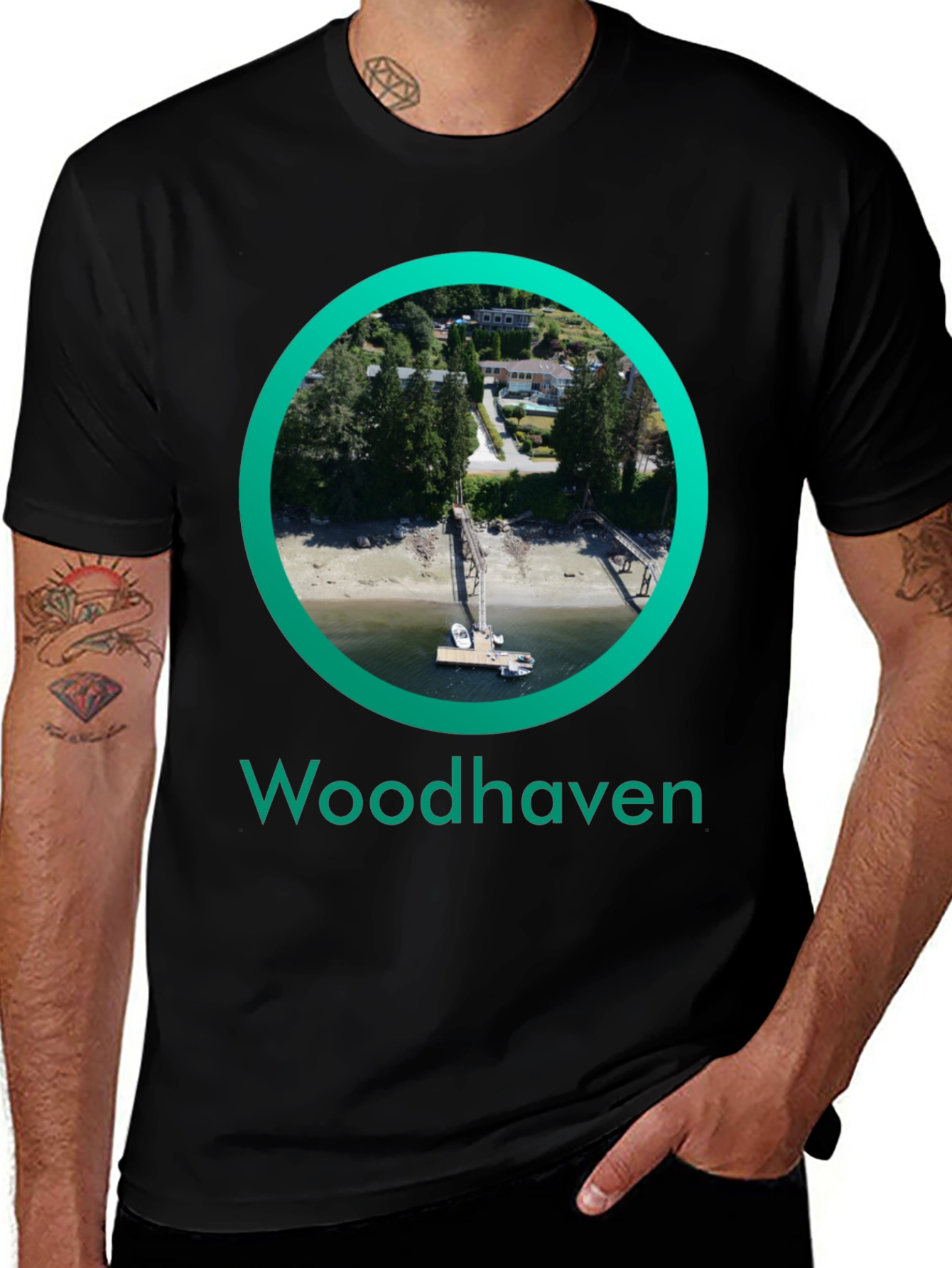 Woodhaven T-Shirt: Coastal Lifestyle Tee