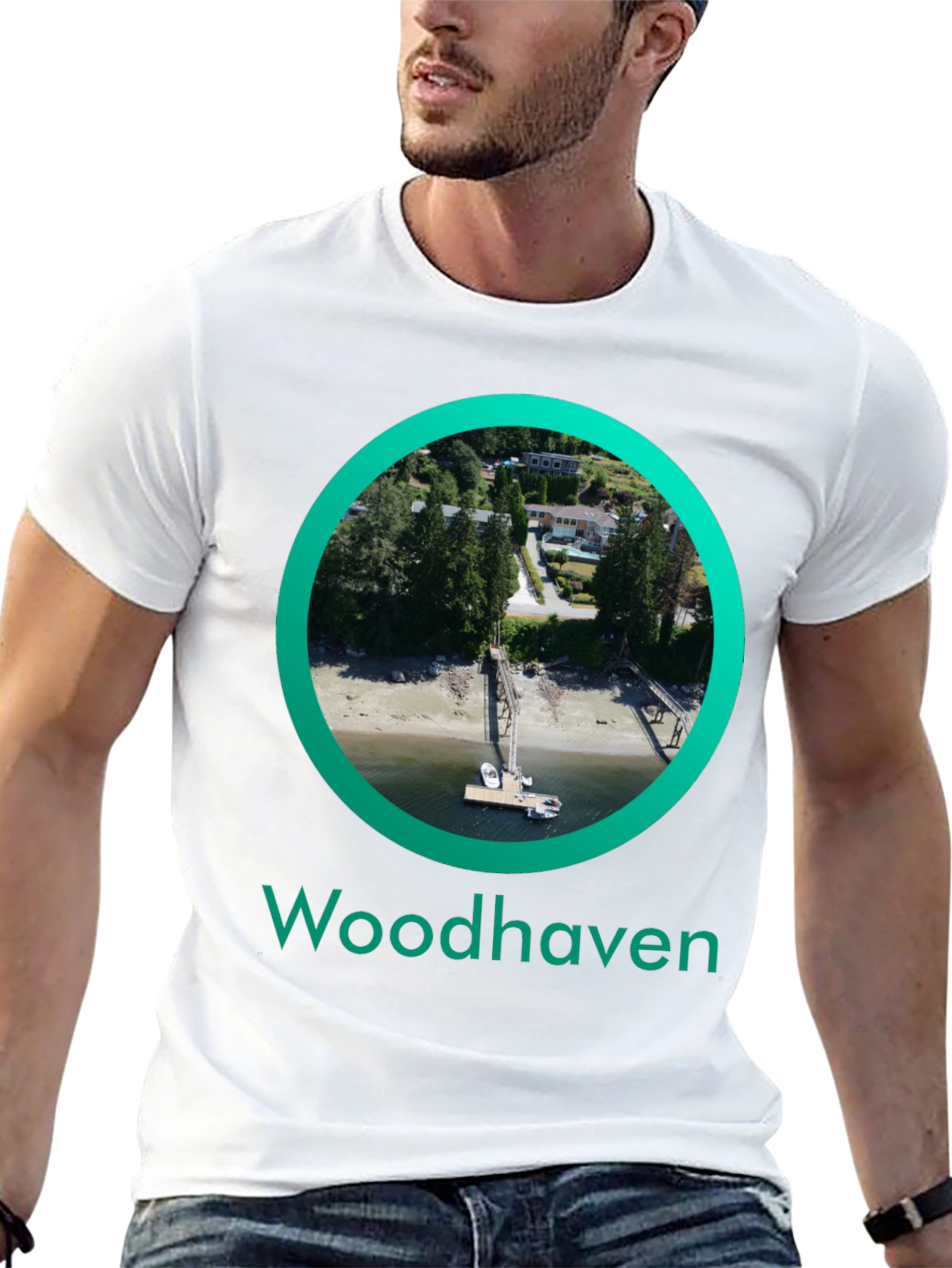 Woodhaven T-Shirt: Coastal Lifestyle Tee