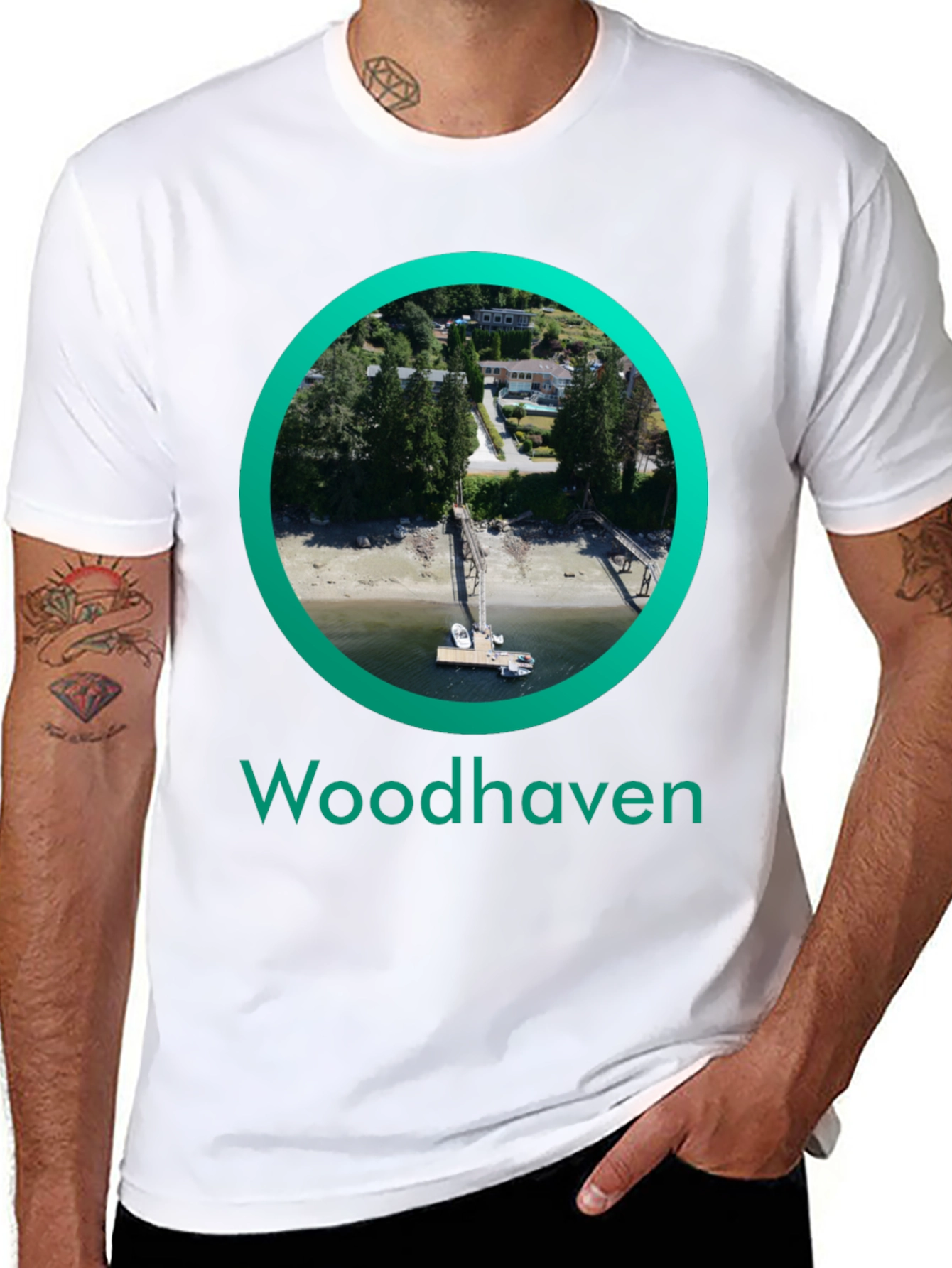 Woodhaven T-Shirt: Coastal Lifestyle Tee