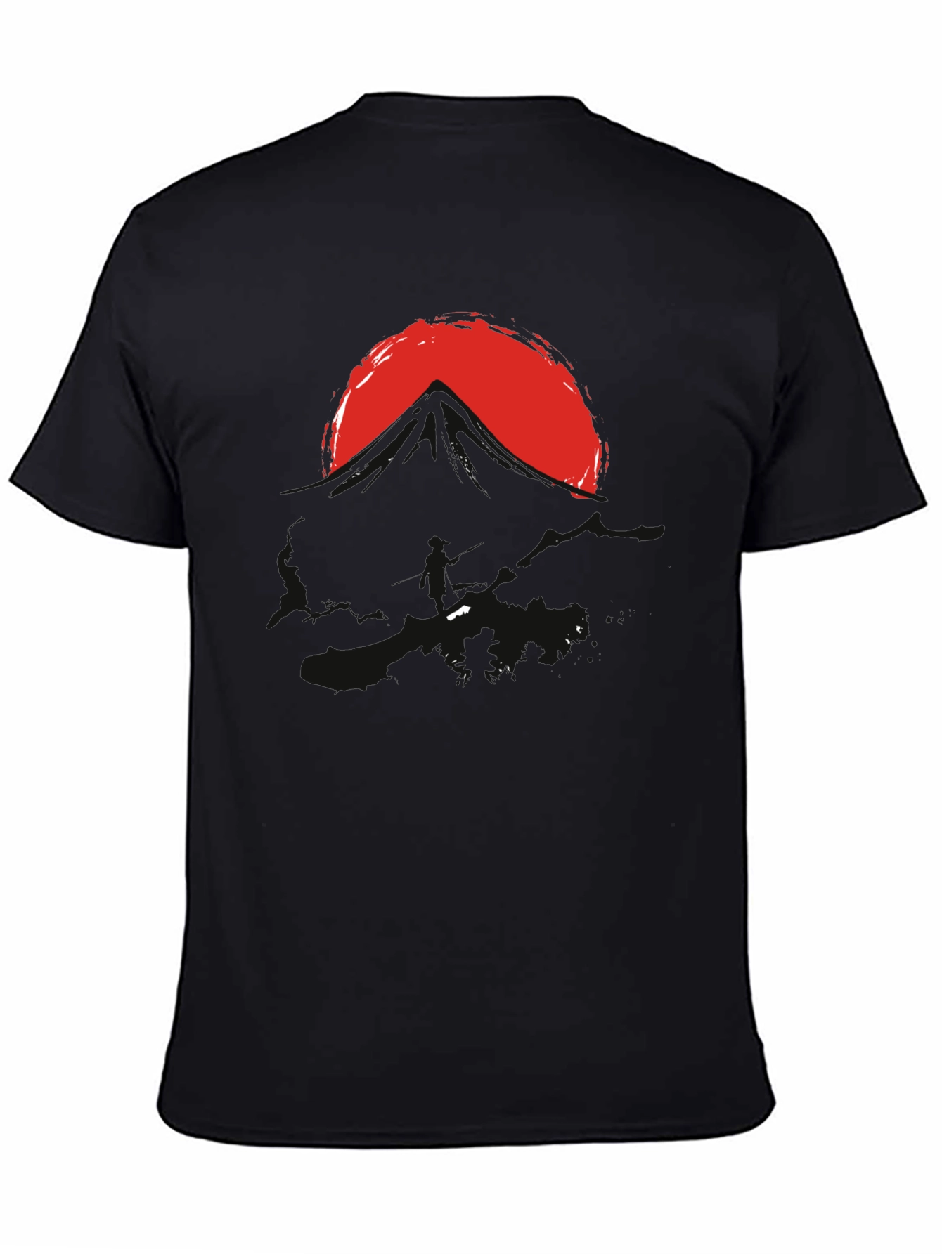 Graphic T-Shirt: Mountain Sunset Design