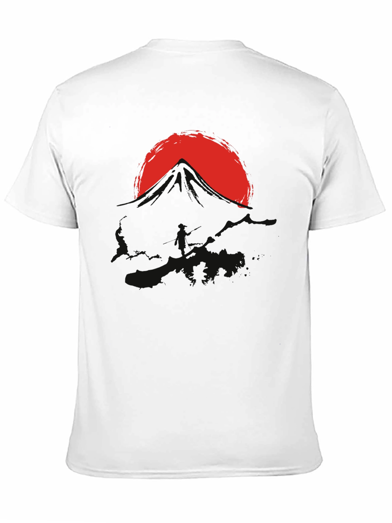Graphic T-Shirt: Mountain Sunset Design