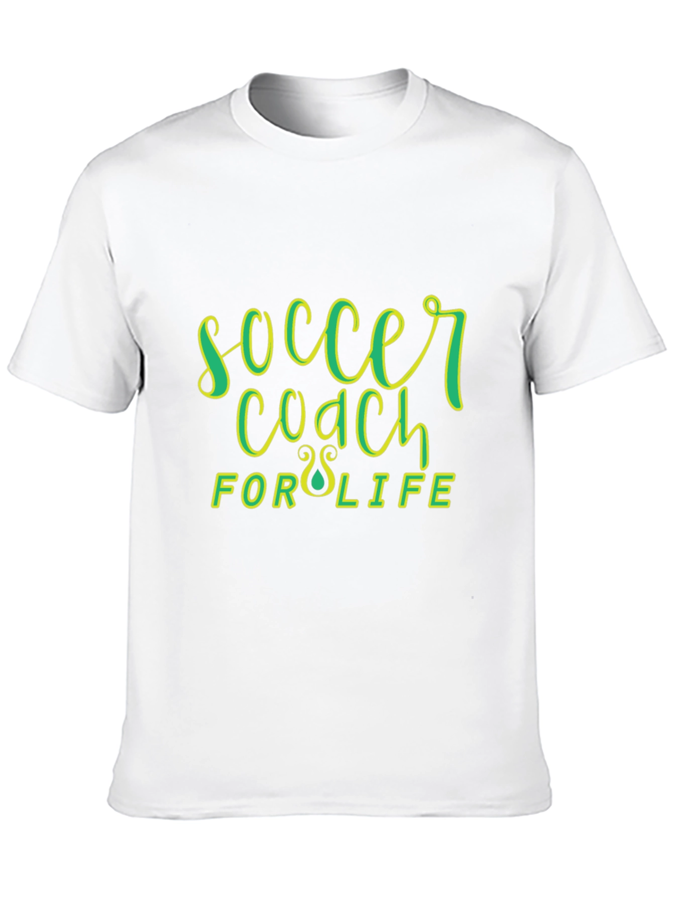 Soccer Coach for Life Black T-Shirt
