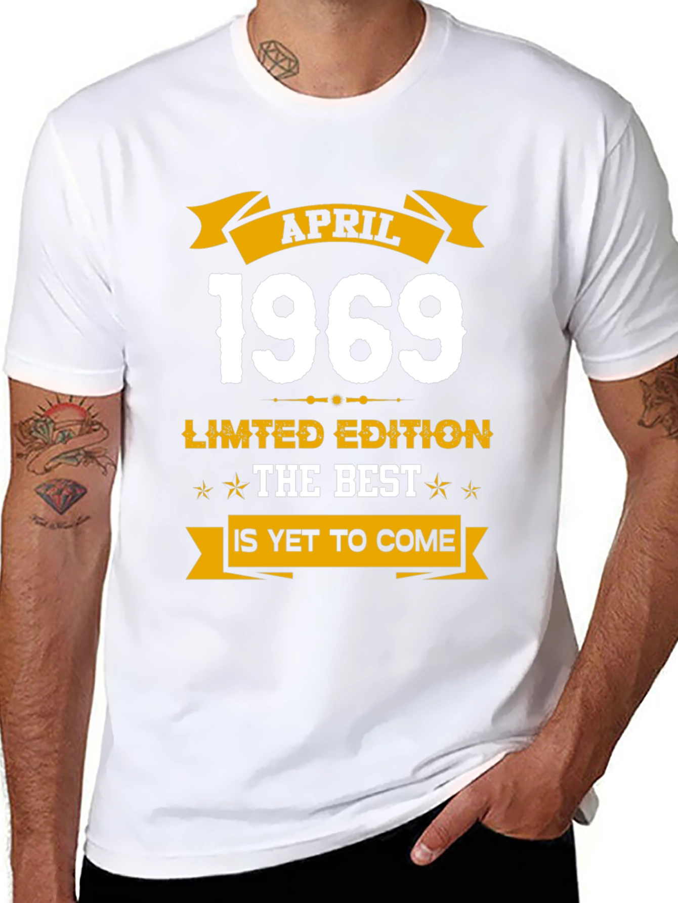 April 1969 Limited Edition Birthday T-Shirt