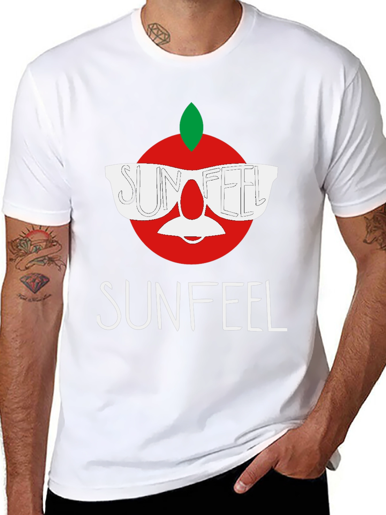 Sunfeel T-Shirt - Funny Apple Design