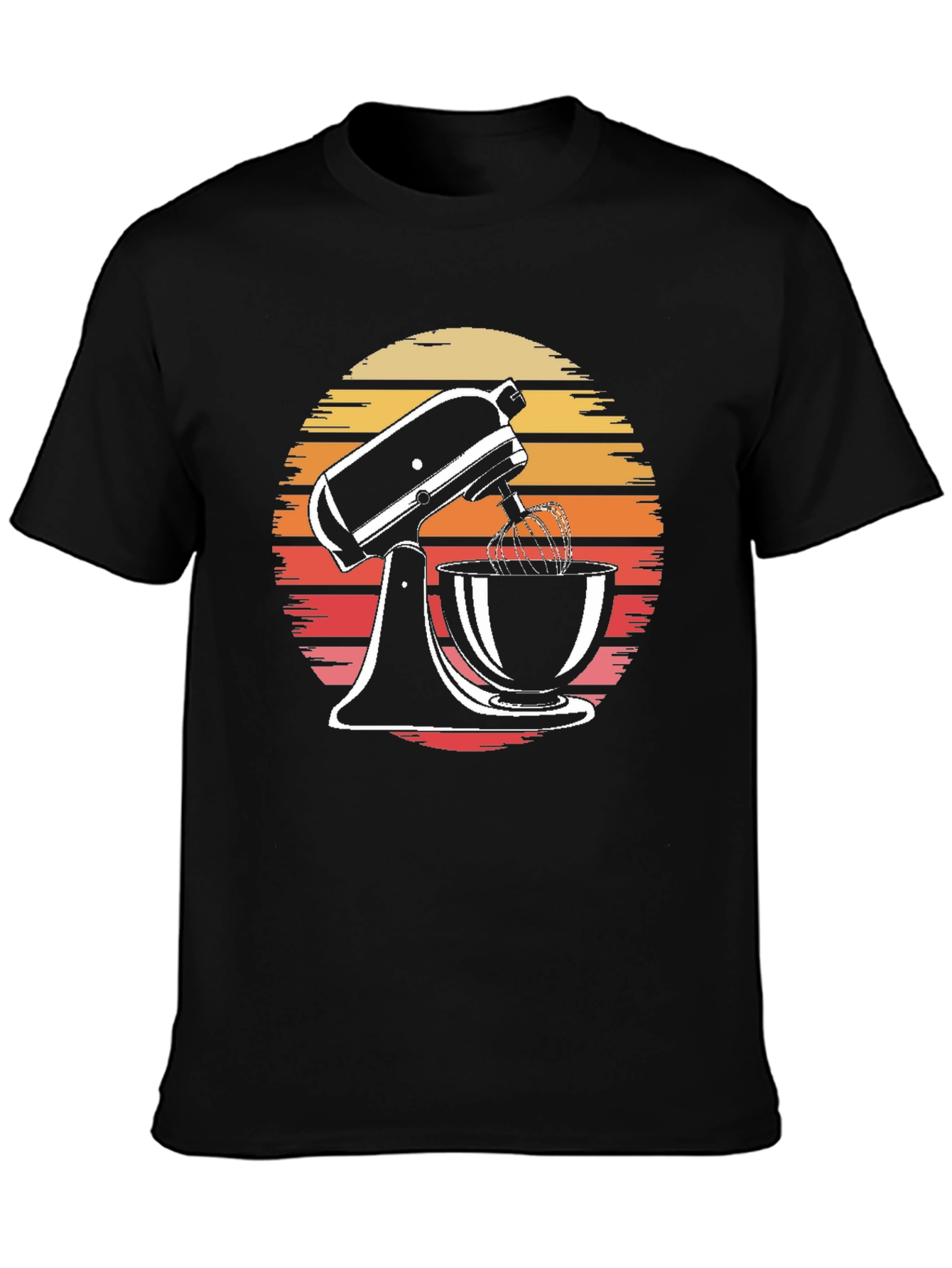 Retro Sunset Mixer Graphic Tee