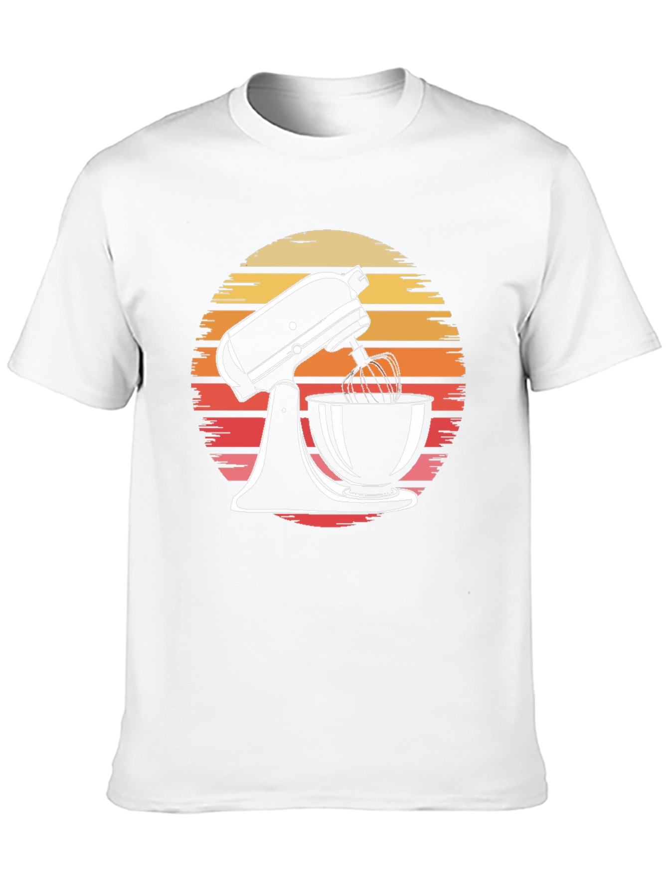 Retro Sunset Mixer Graphic Tee