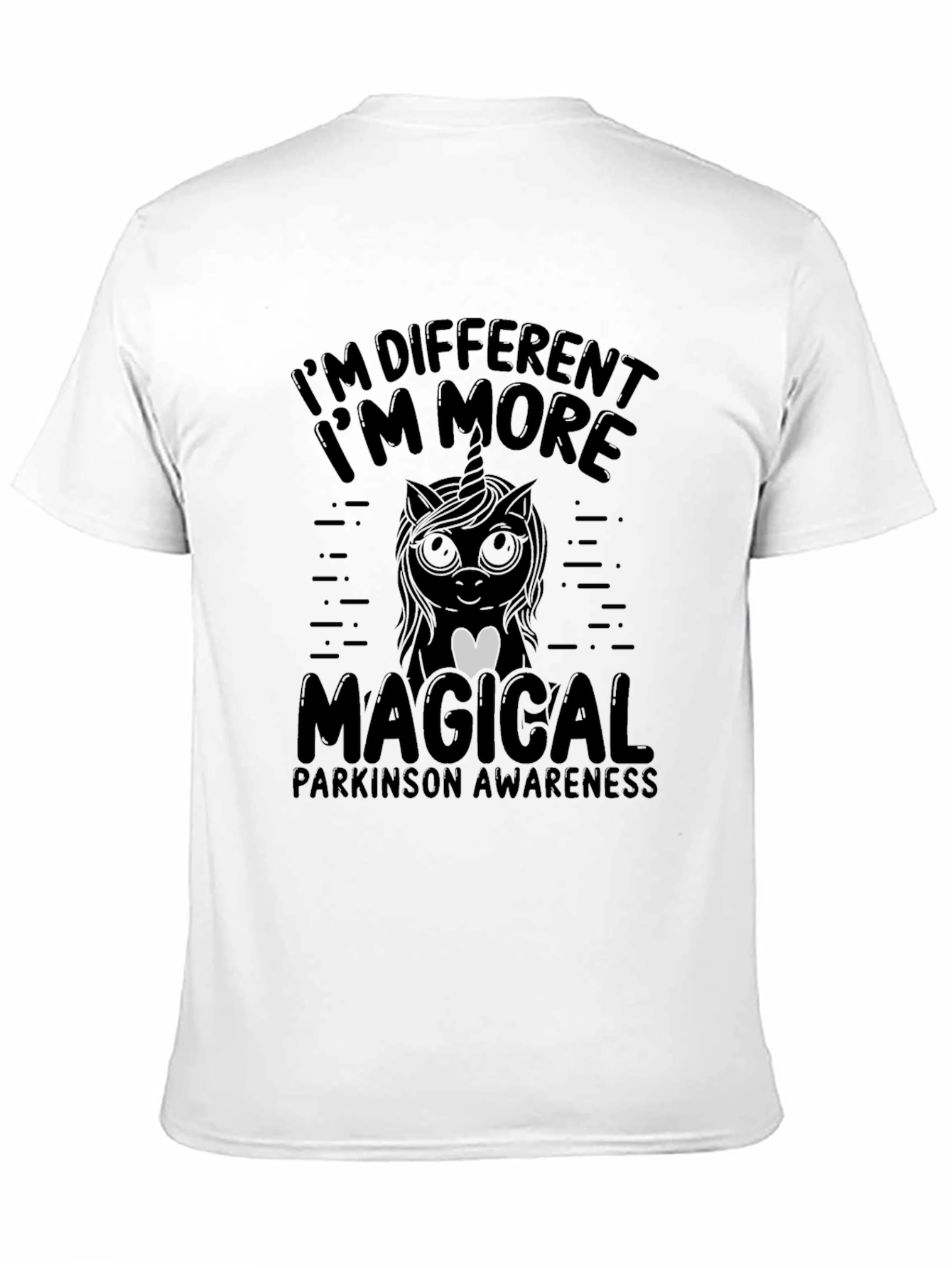 Im Different Im More Magical Parkinson Awareness T-Shirt