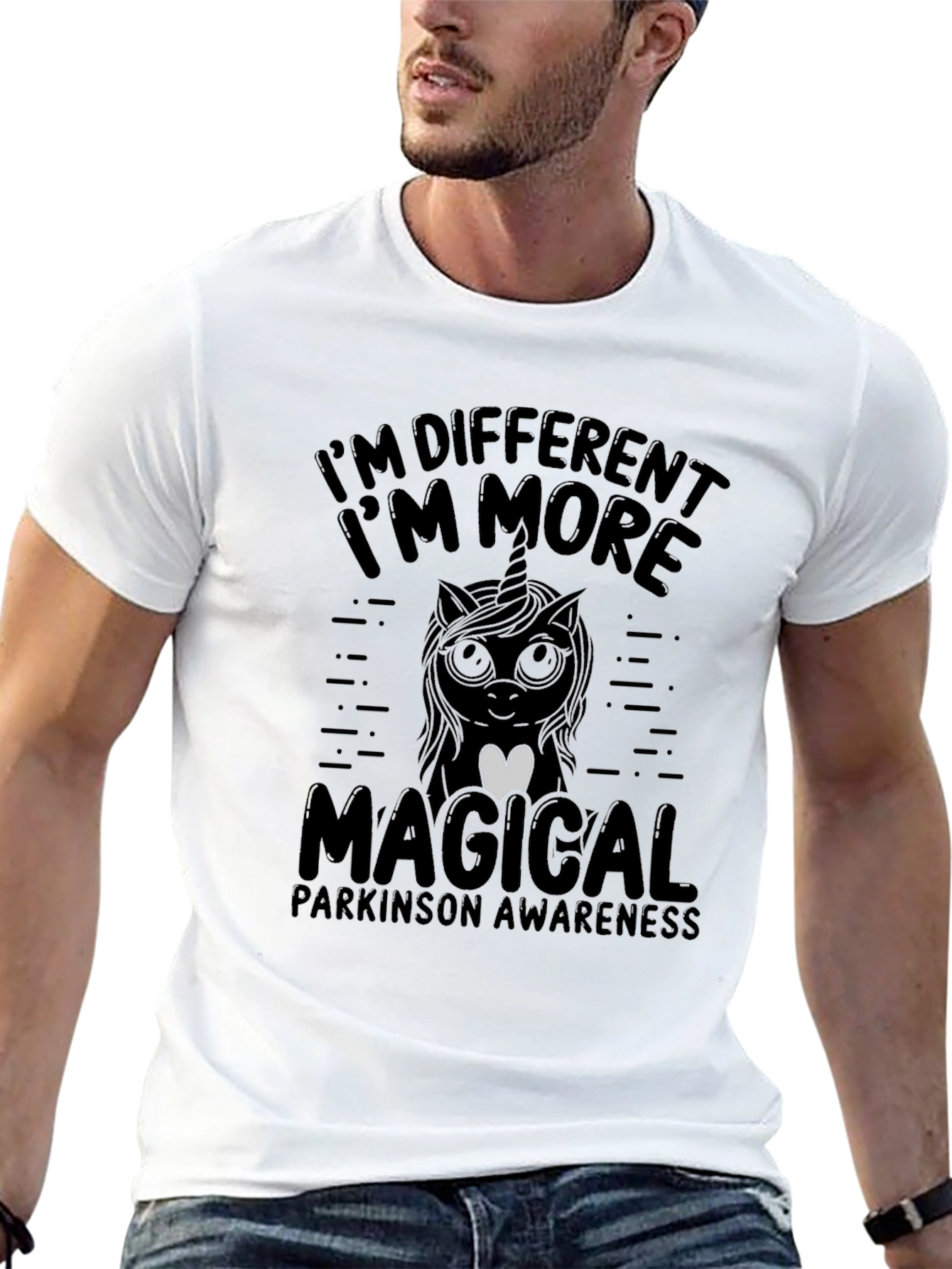 Im Different Im More Magical Parkinson Awareness T-Shirt