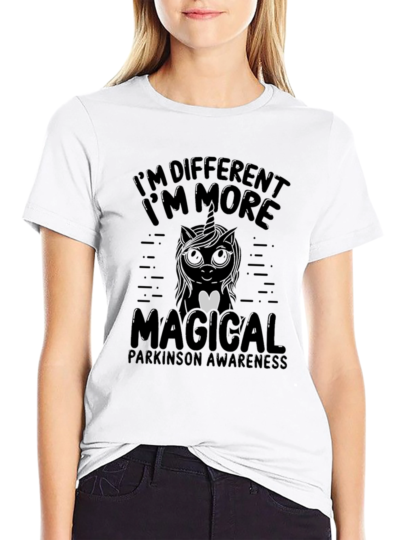 Im Different Im More Magical Parkinson Awareness T-Shirt
