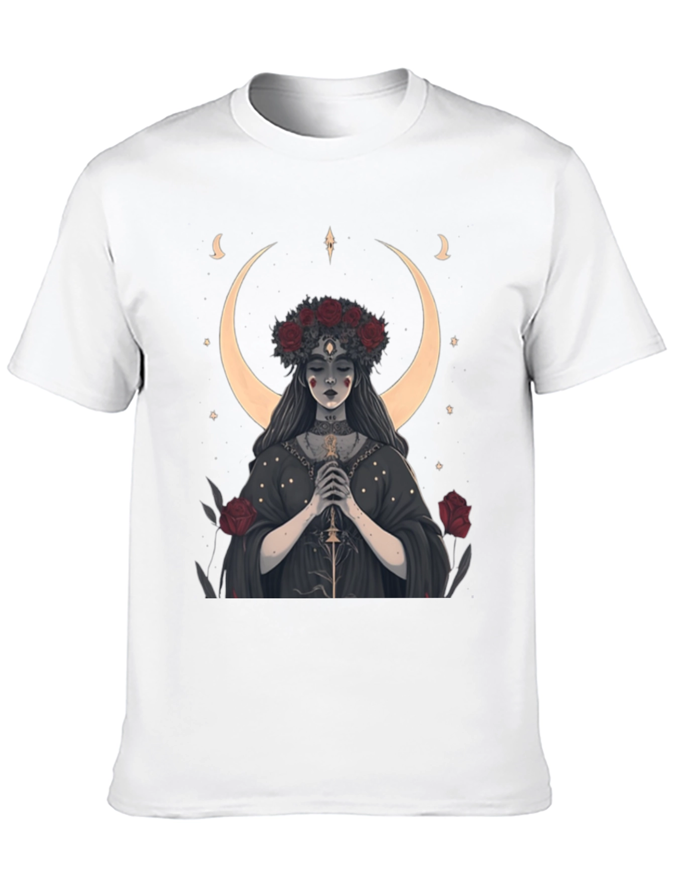 Mystic Moon Goddess Graphic Tee