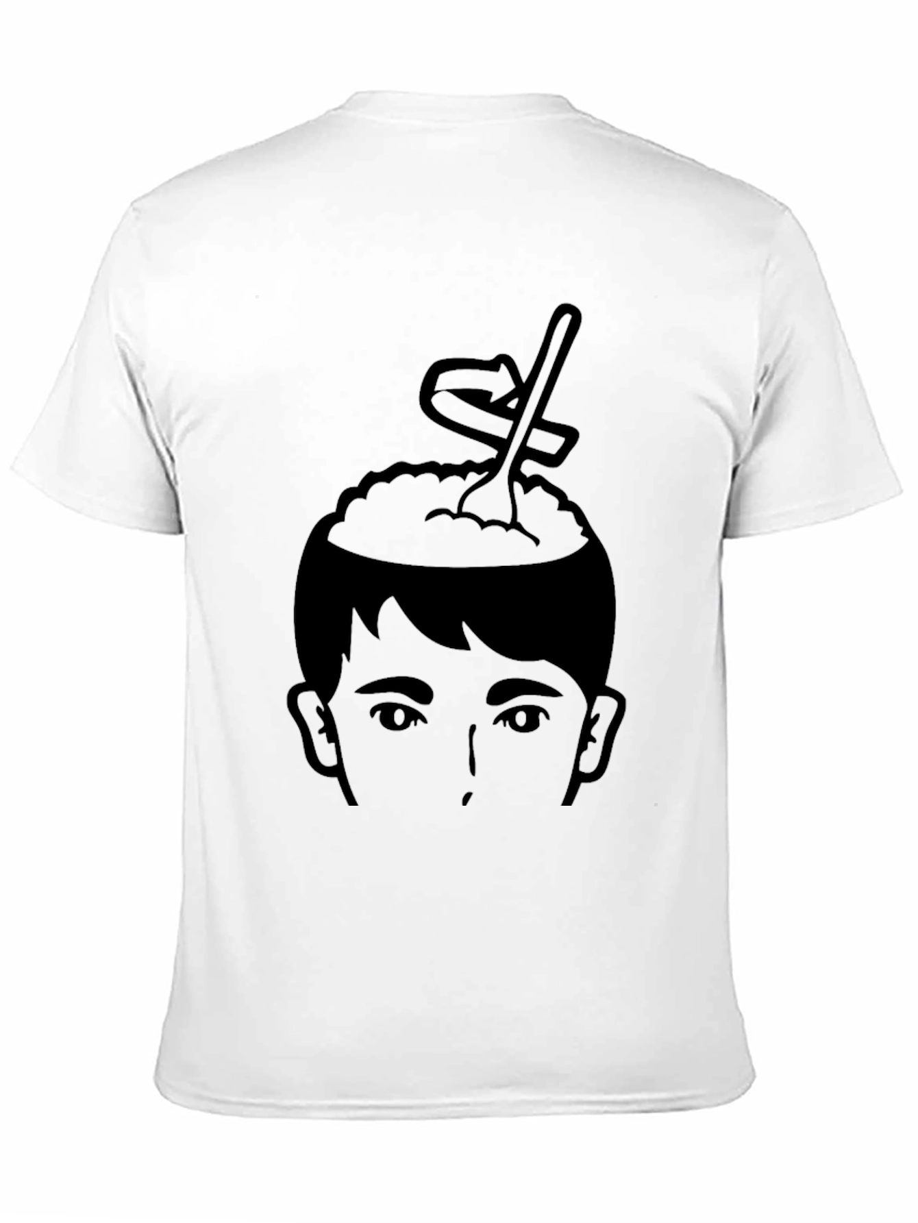 Brain Food Graphic Tee - Creative Mind T-Shirt