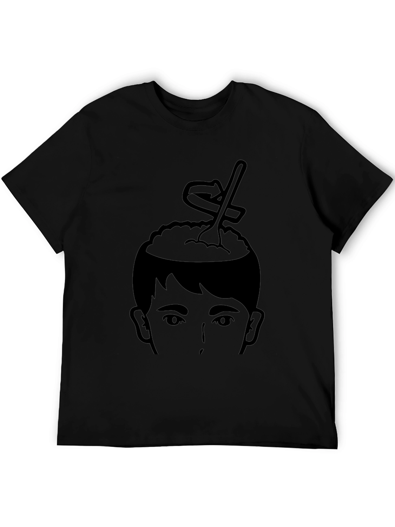 Brain Food Graphic Tee - Creative Mind T-Shirt