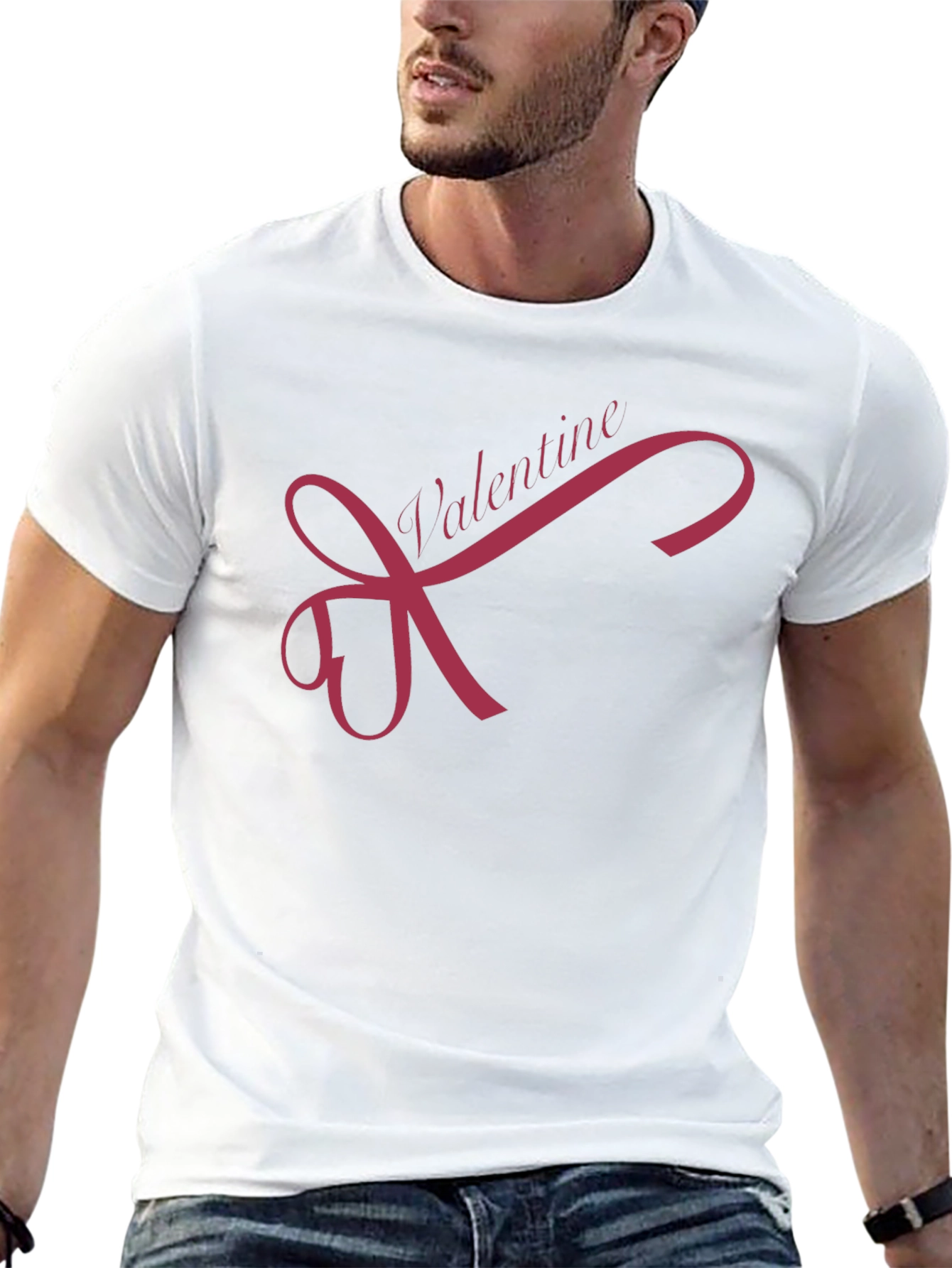 Valentines Day T-Shirt - Red Love Design
