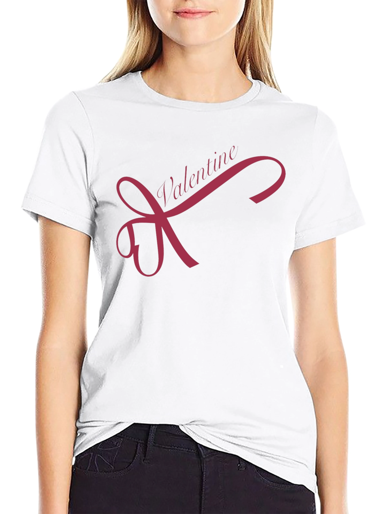 Valentines Day T-Shirt - Red Love Design