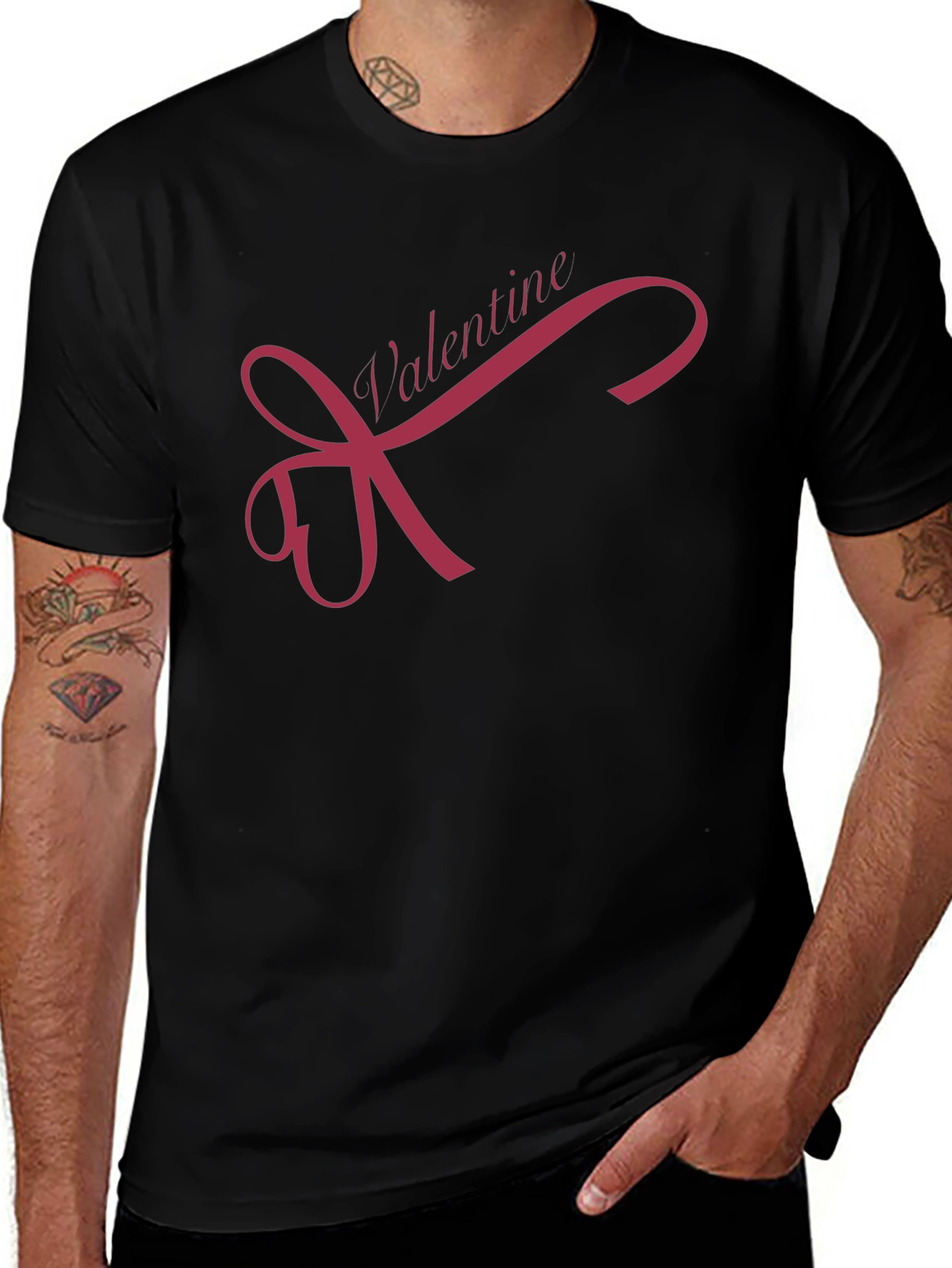 Valentines Day T-Shirt - Red Love Design