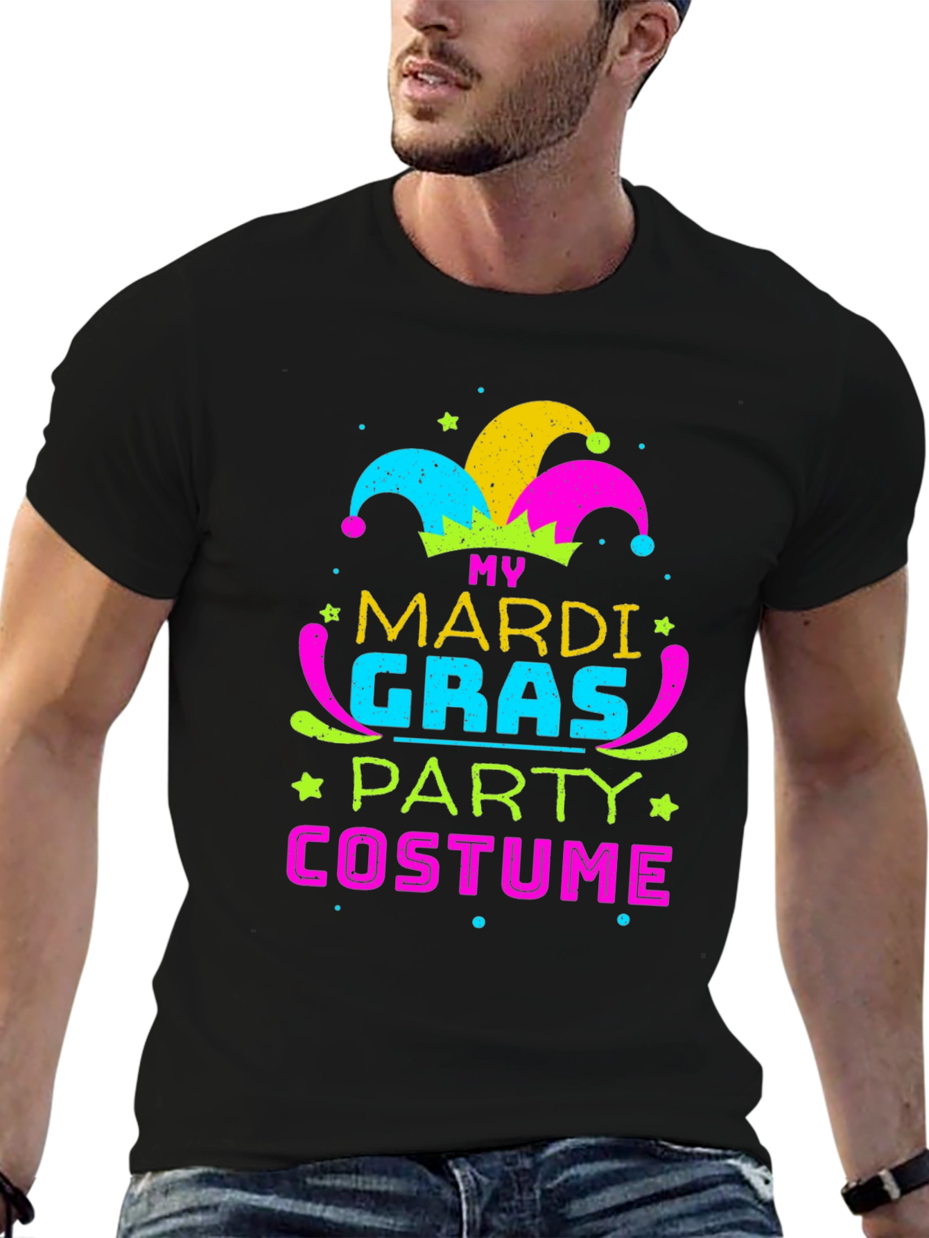 Mardi Gras Party Costume T-Shirt